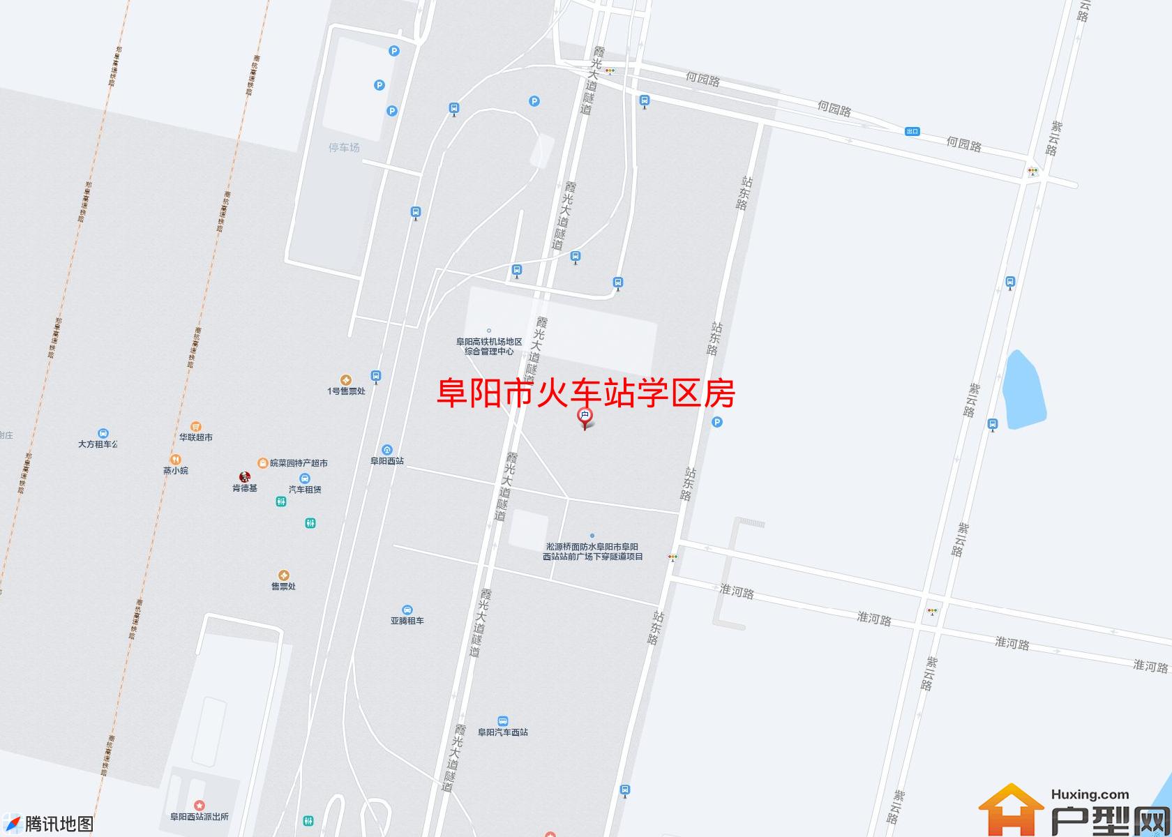 火车站学区房小区 - 户型网