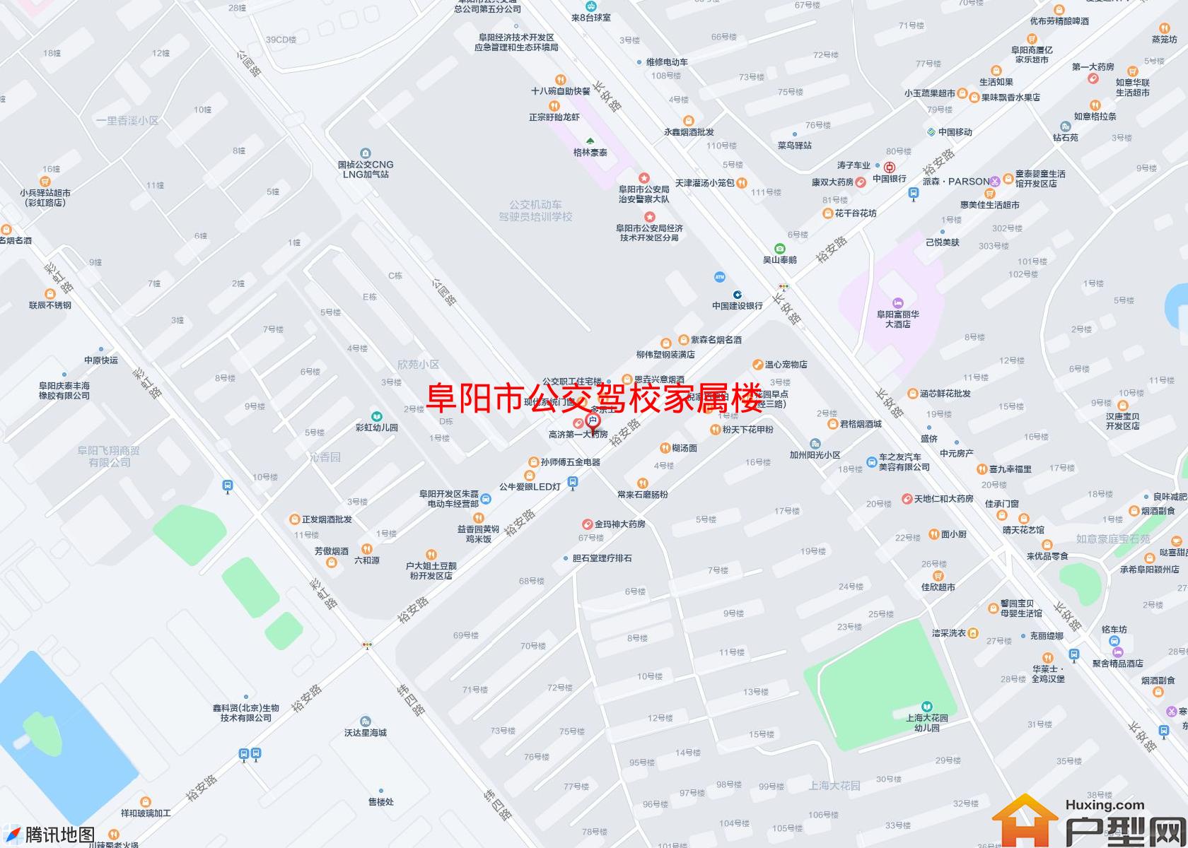 公交驾校家属楼小区 - 户型网