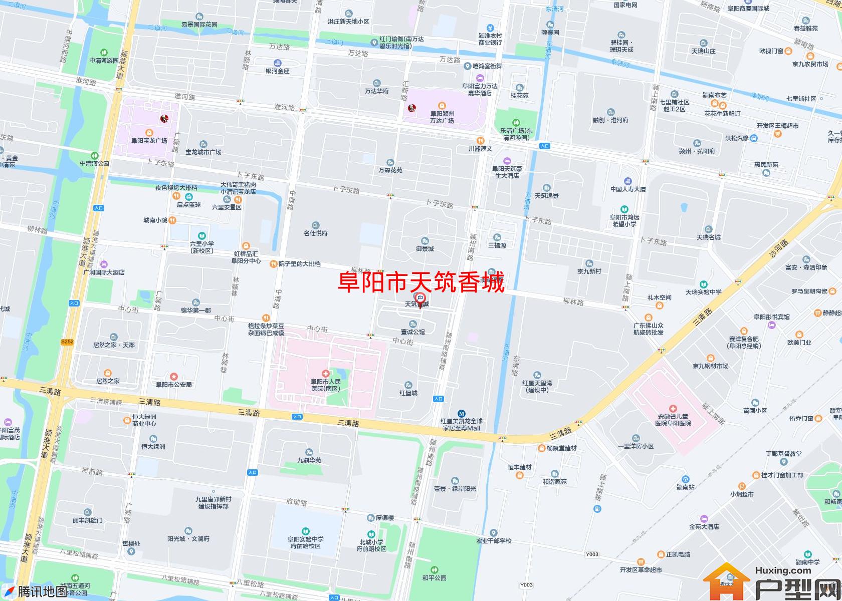天筑香城小区 - 户型网
