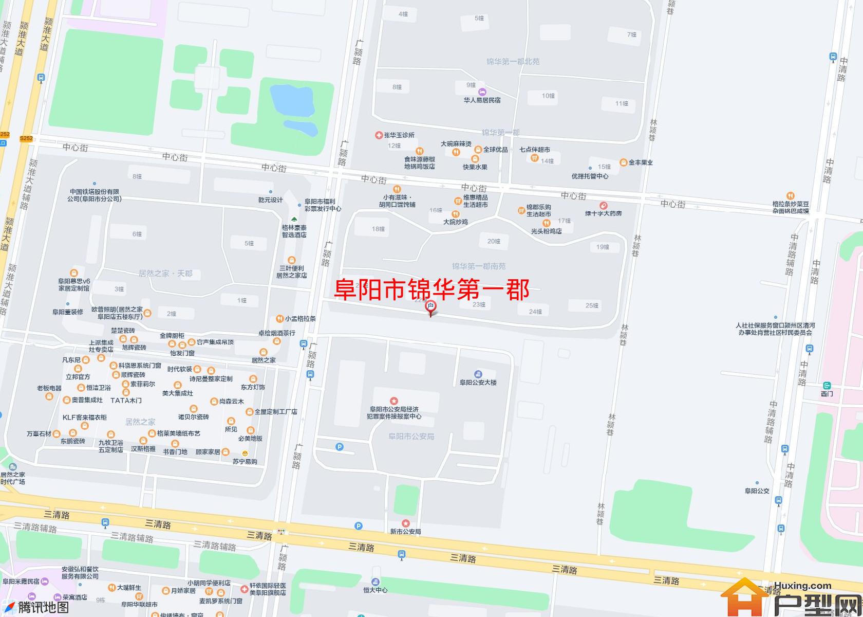 锦华第一郡小区 - 户型网