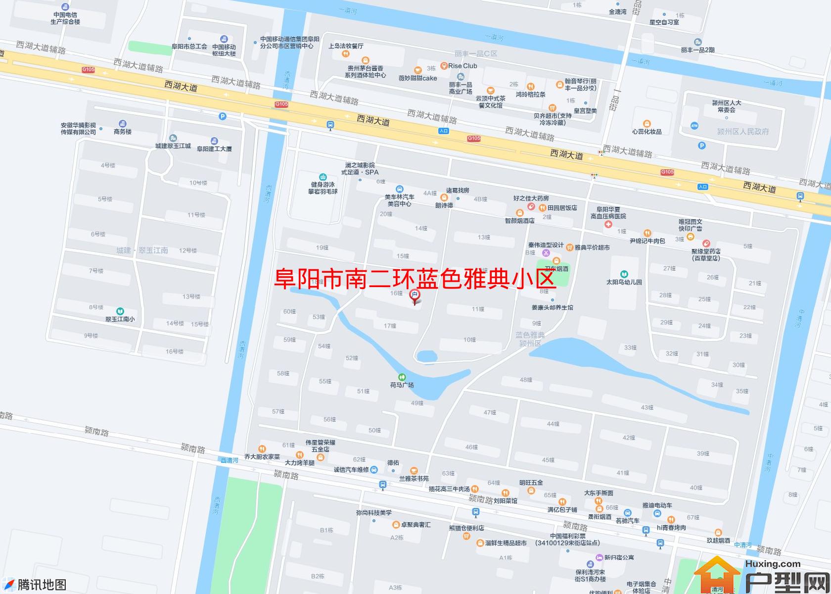 南二环蓝色雅典小区小区 - 户型网
