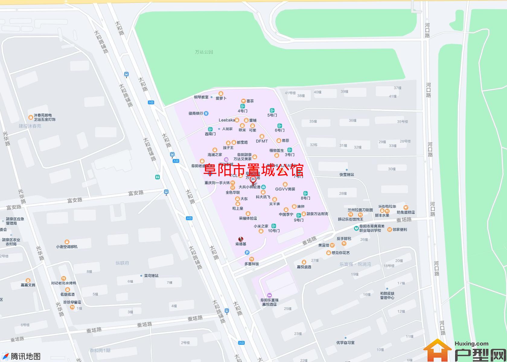 置城公馆小区 - 户型网