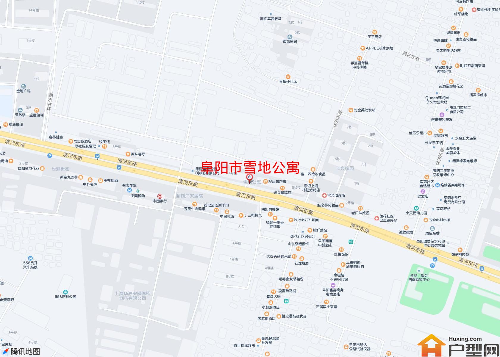 雪地公寓小区 - 户型网