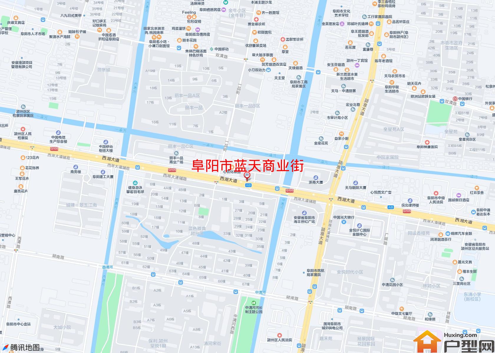 蓝天商业街小区 - 户型网