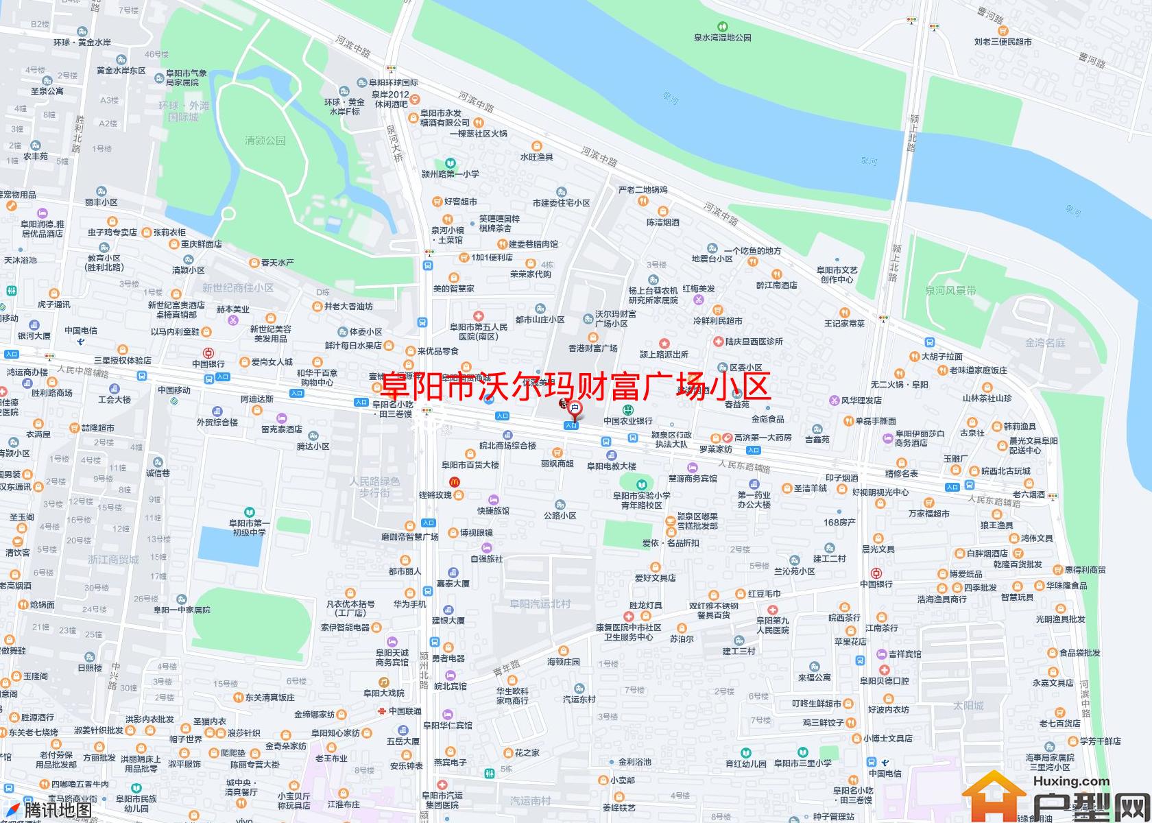沃尔玛财富广场小区小区 - 户型网