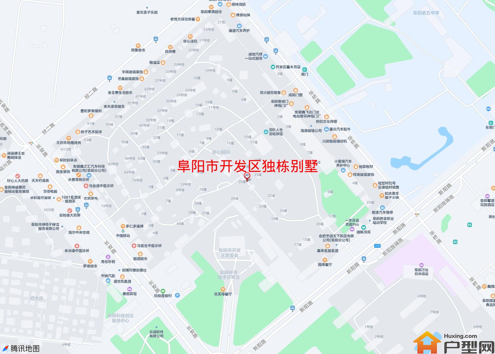 开发区独栋别墅小区 - 户型网