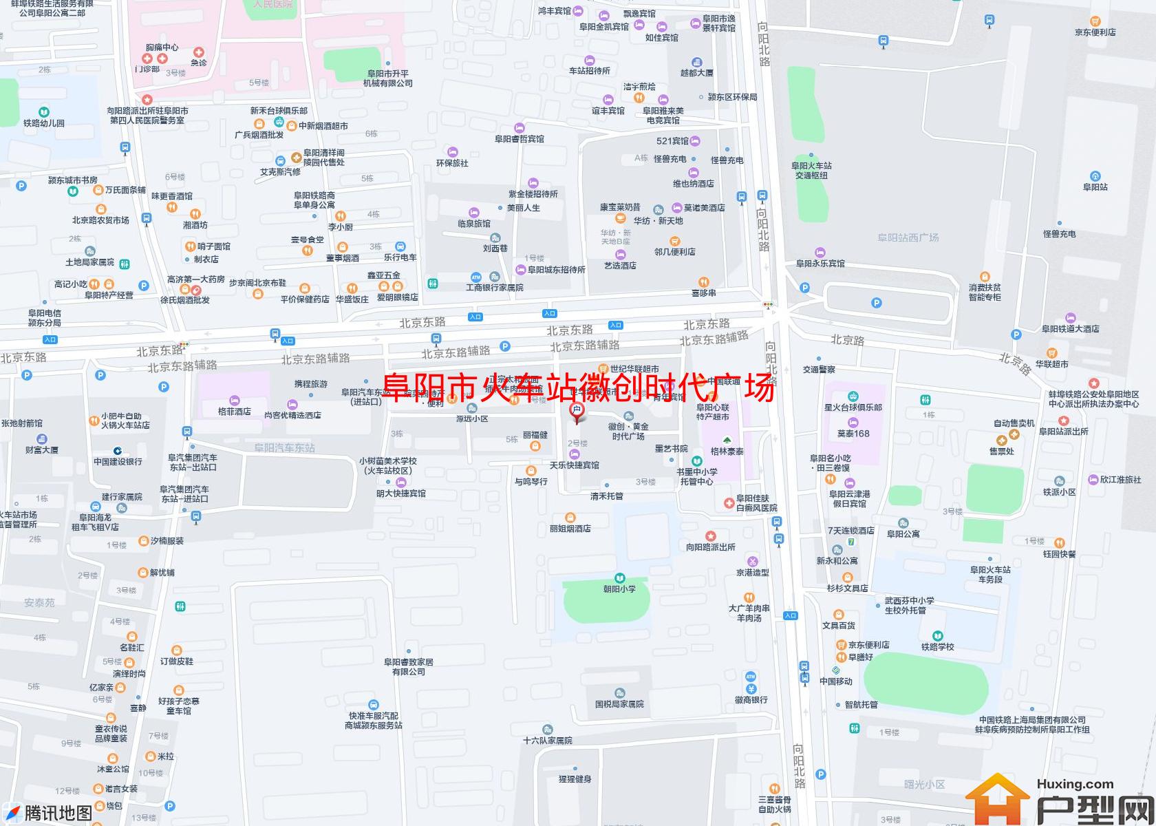 火车站徽创时代广场小区 - 户型网