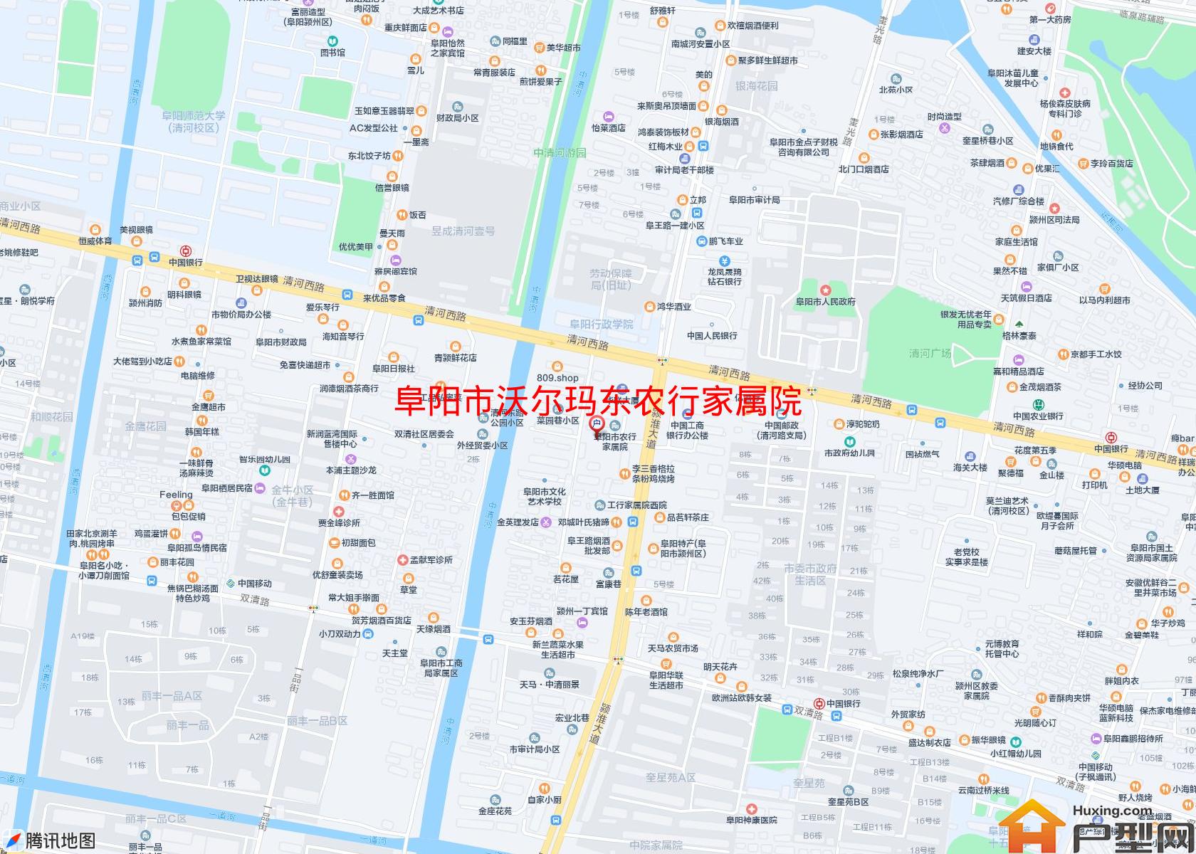 沃尔玛东农行家属院小区 - 户型网