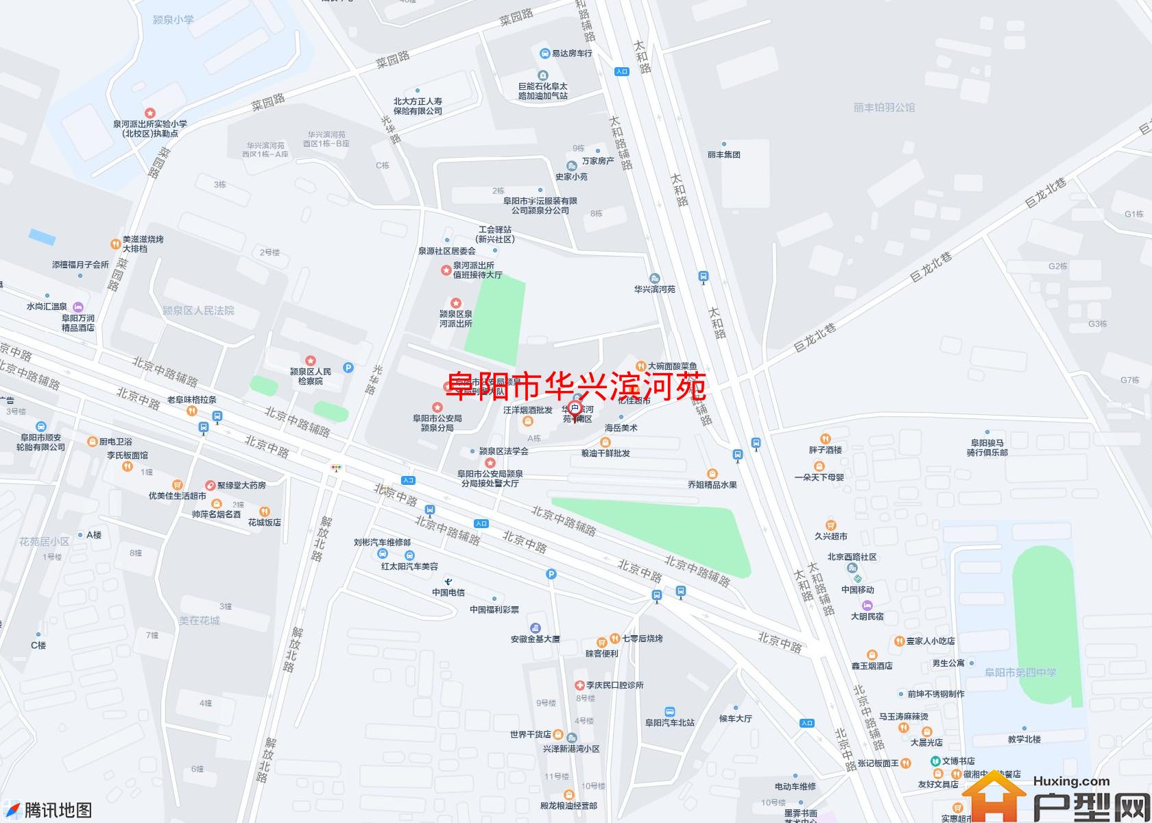 华兴滨河苑小区 - 户型网