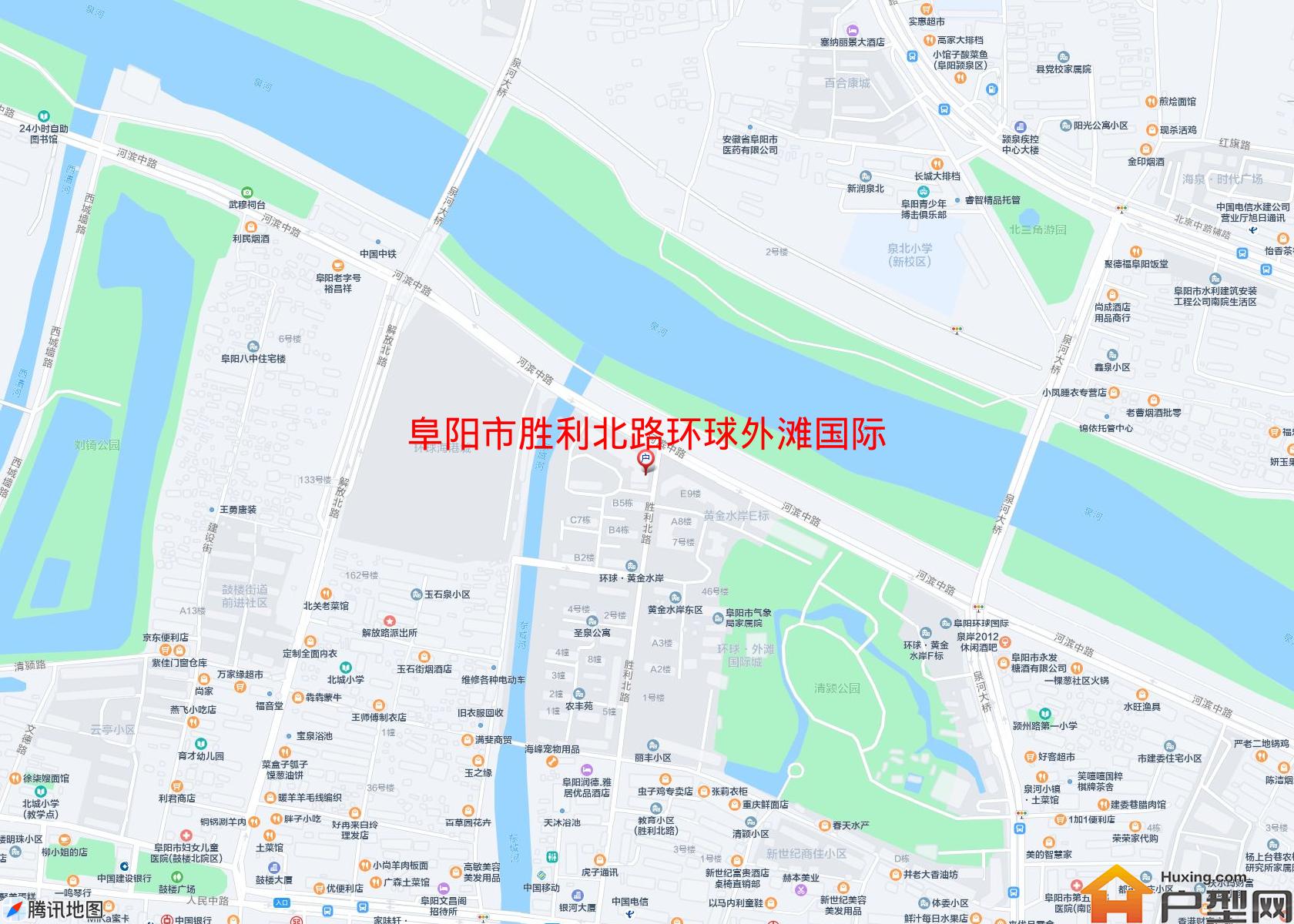 胜利北路环球外滩国际小区 - 户型网
