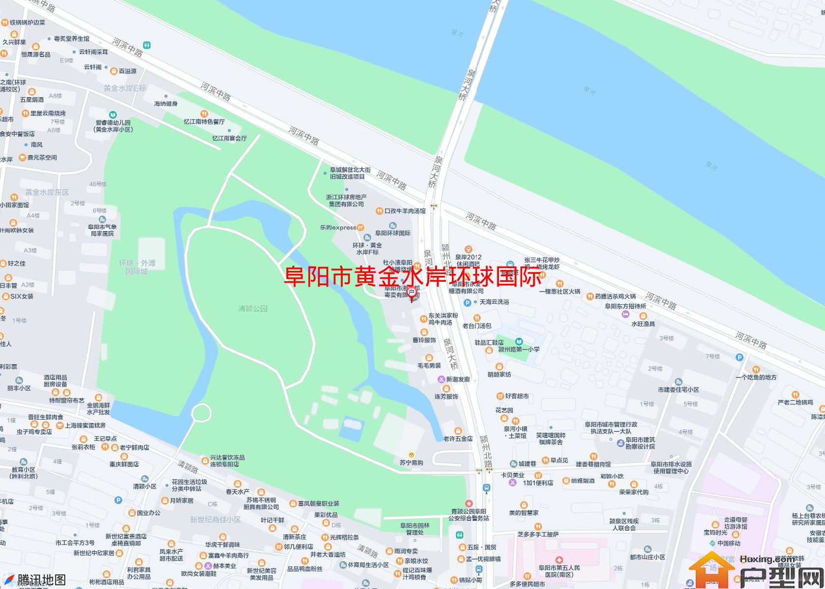 黄金水岸环球国际小区 - 户型网