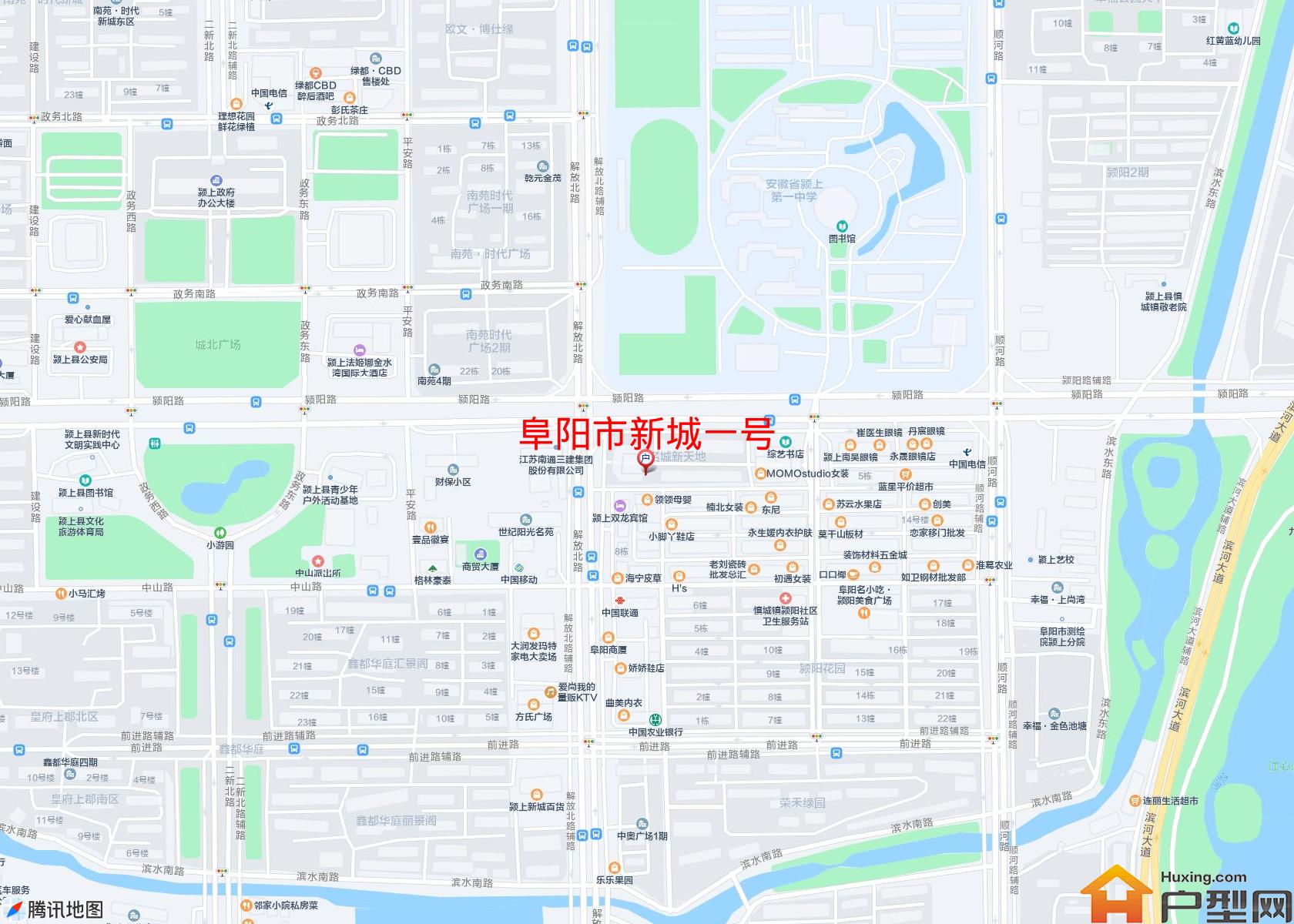 新城一号小区 - 户型网