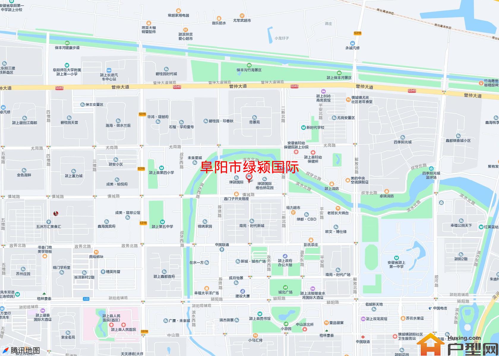 绿颍国际小区 - 户型网