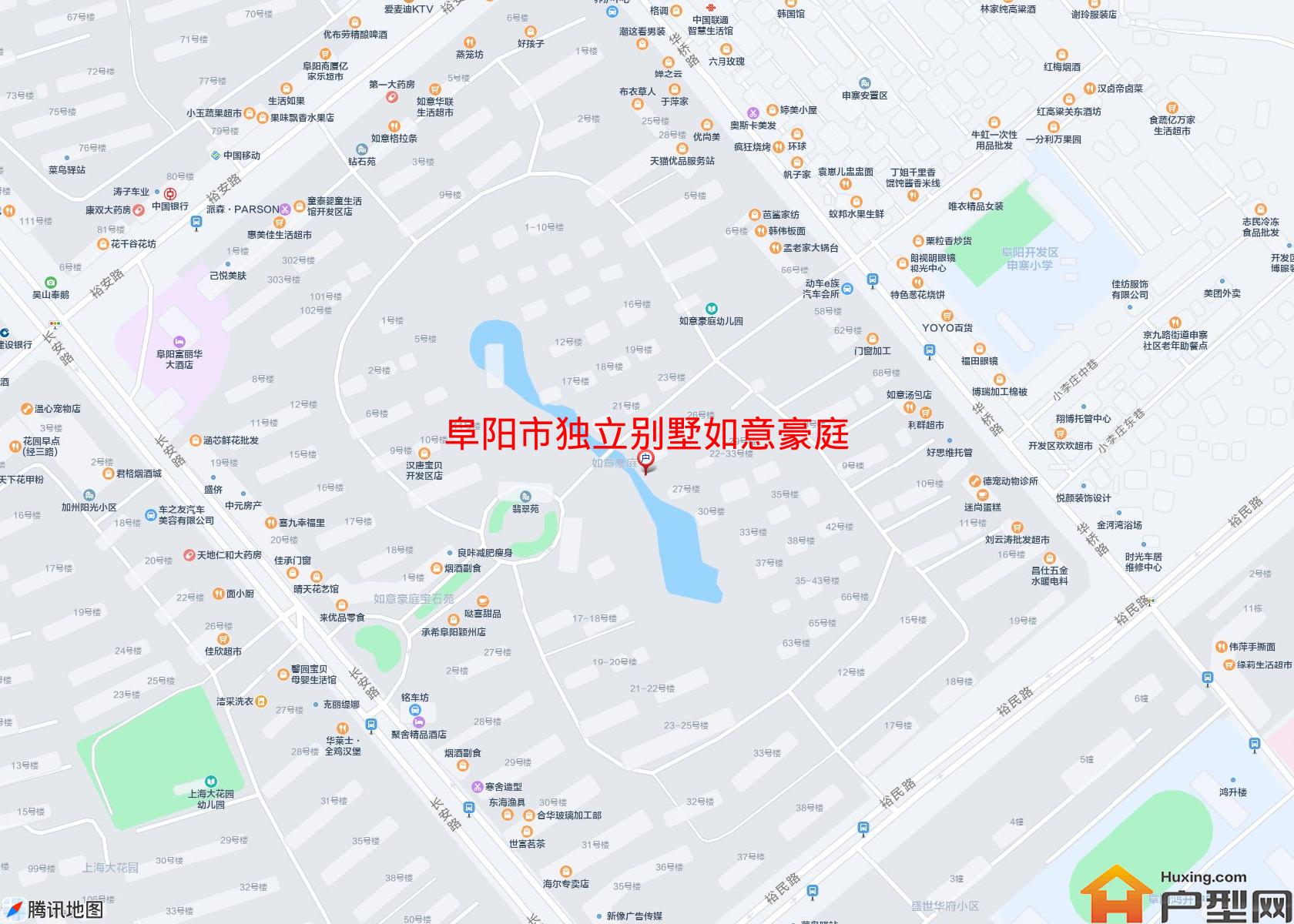 独立别墅如意豪庭小区 - 户型网