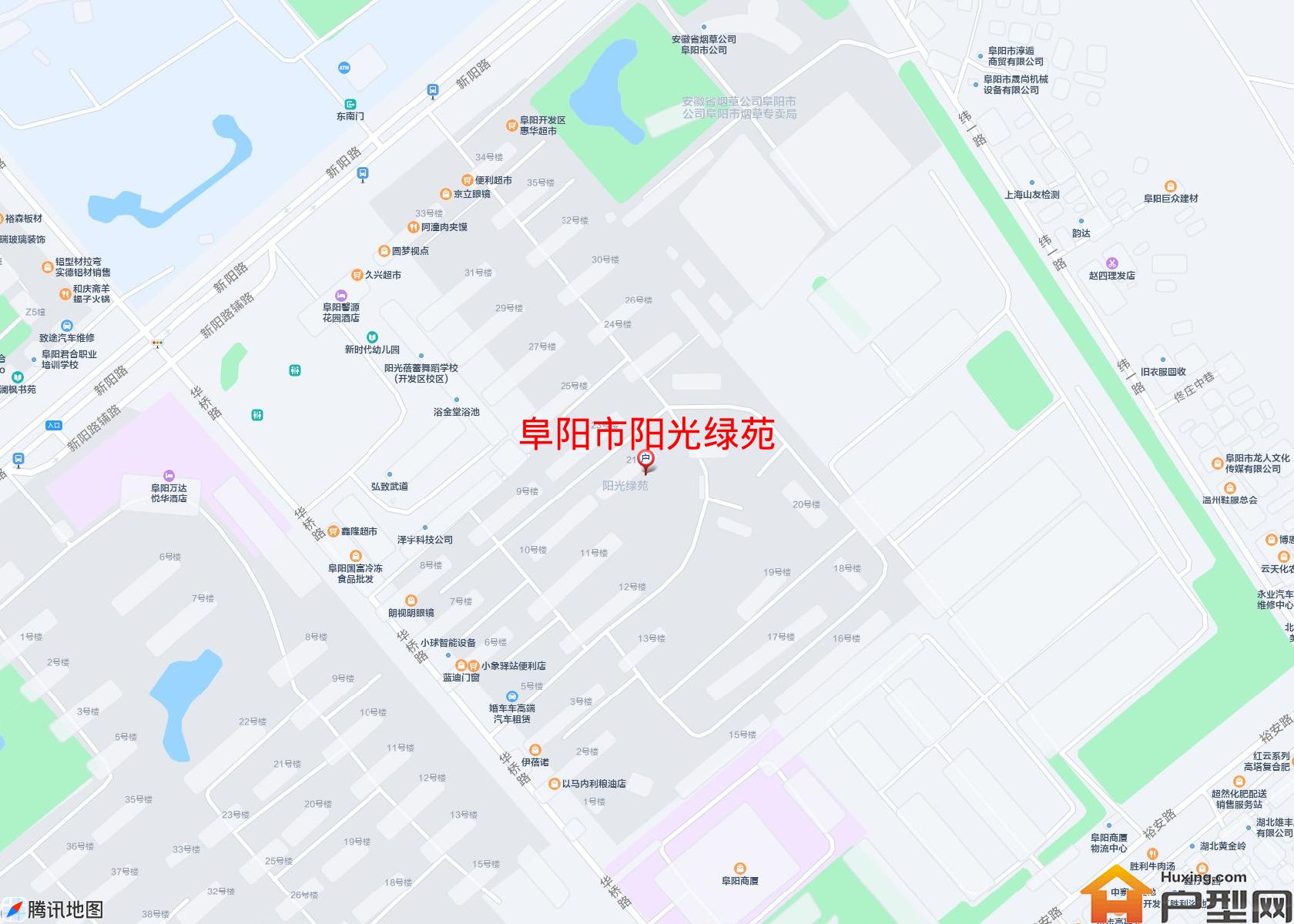 阳光绿苑小区 - 户型网