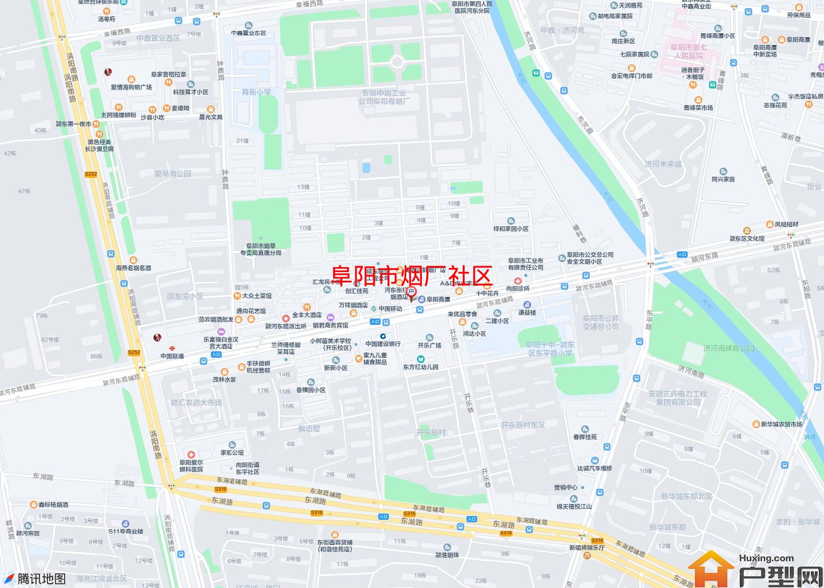 烟厂社区小区 - 户型网