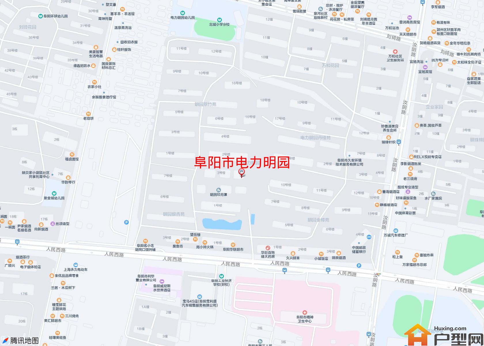 电力明园小区 - 户型网