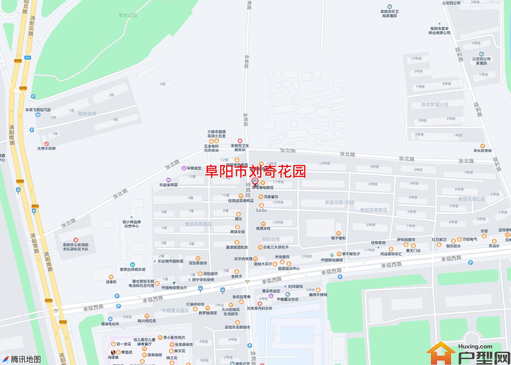 刘奇花园小区 - 户型网