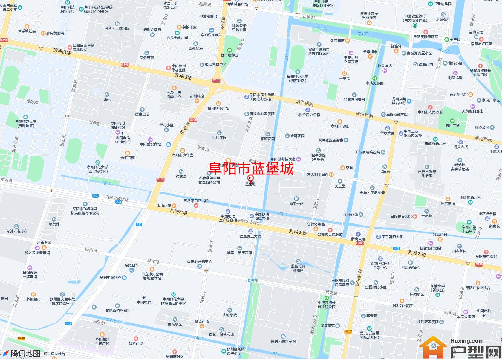 蓝堡城小区 - 户型网