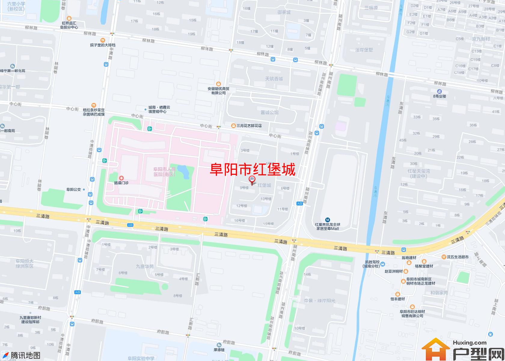 红堡城小区 - 户型网