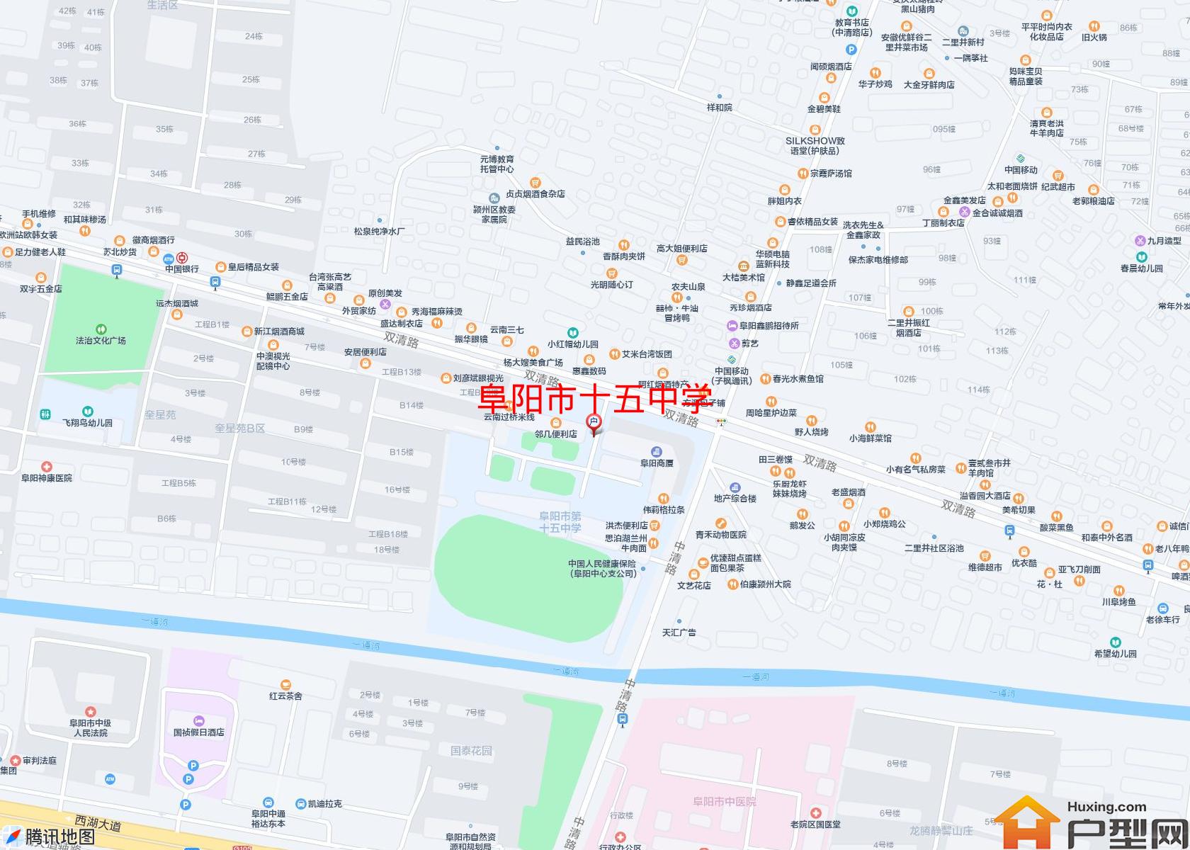 十五中学小区 - 户型网