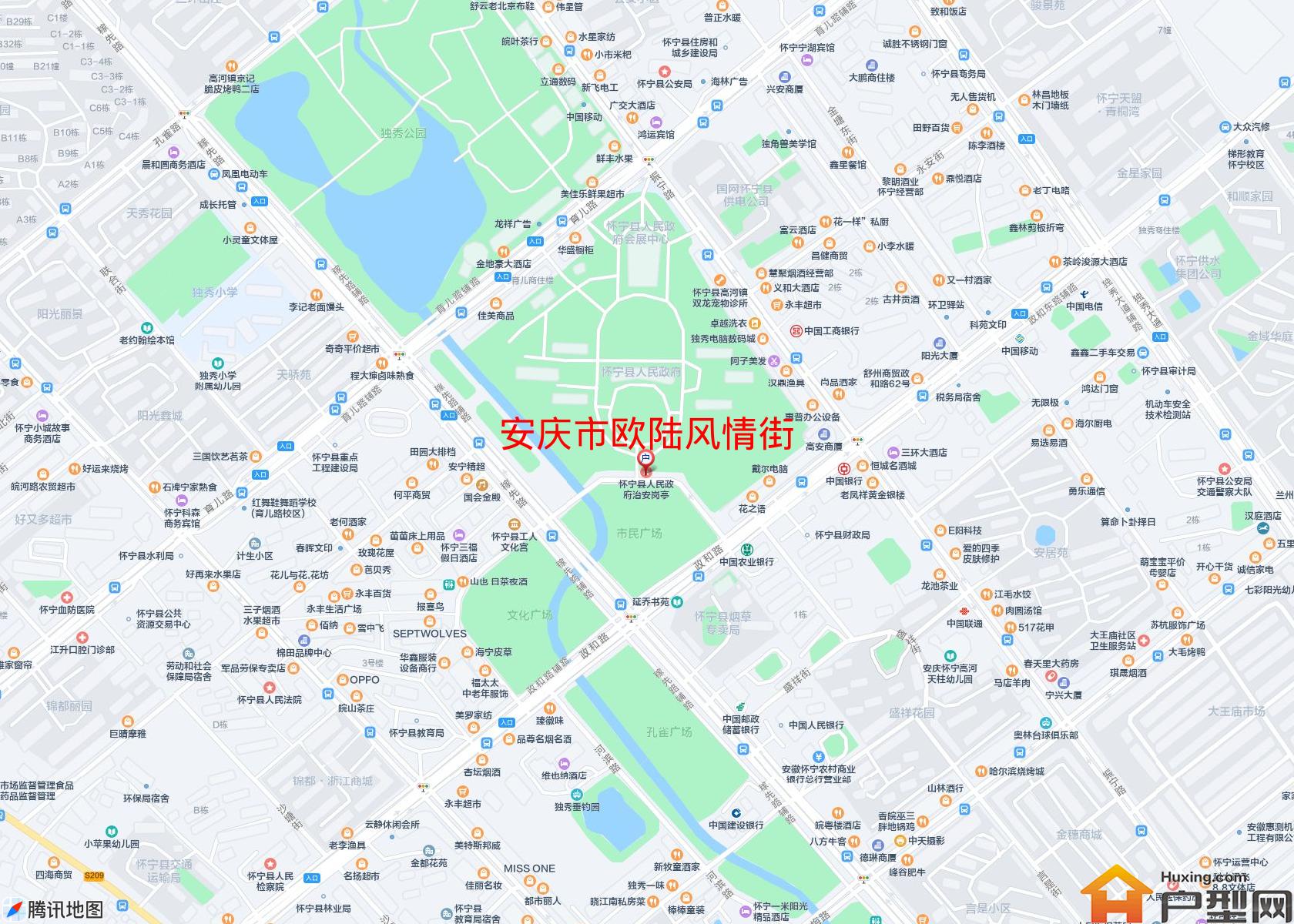 欧陆风情街小区 - 户型网