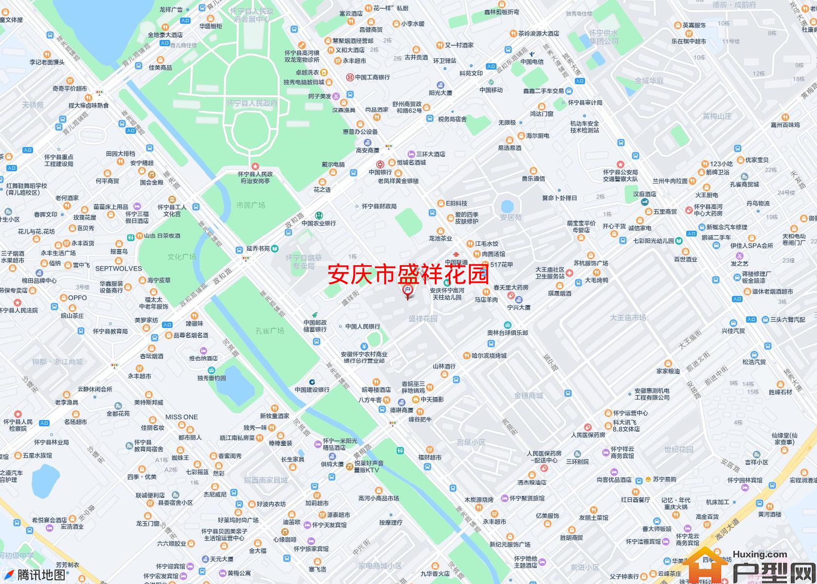 盛祥花园小区 - 户型网
