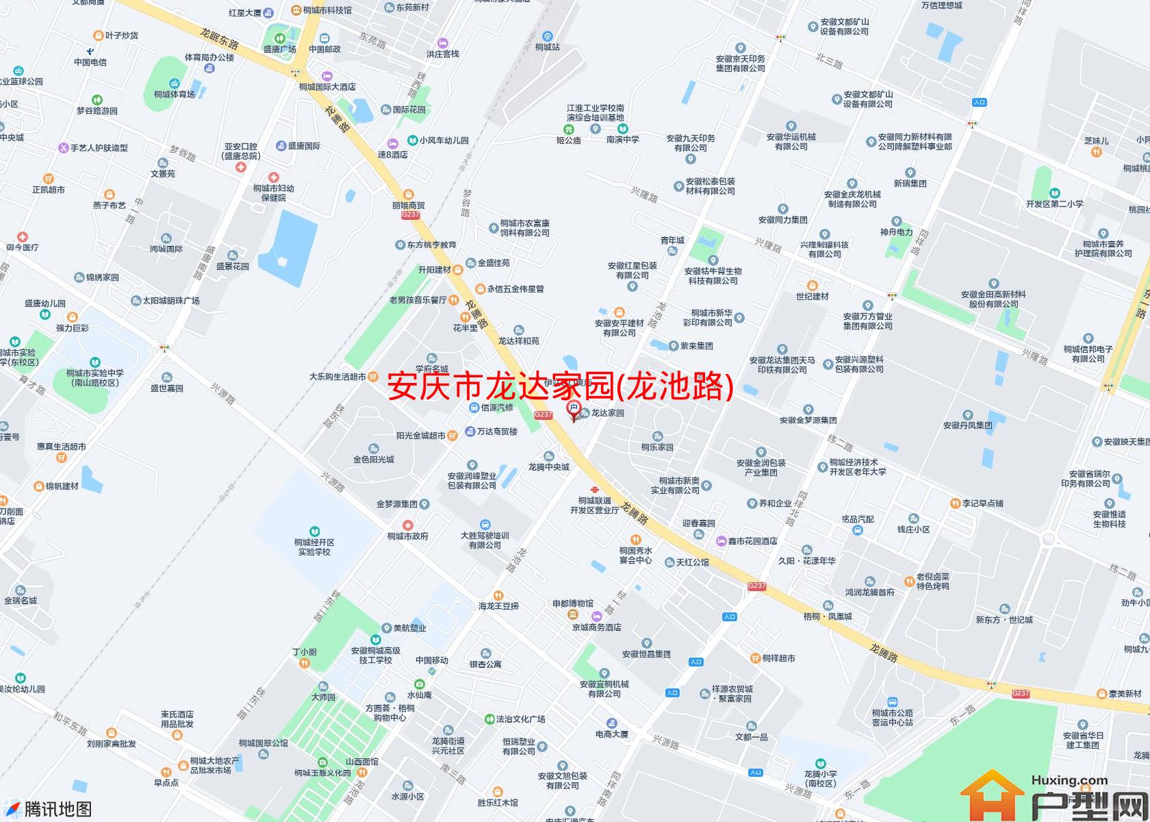 龙达家园(龙池路)小区 - 户型网