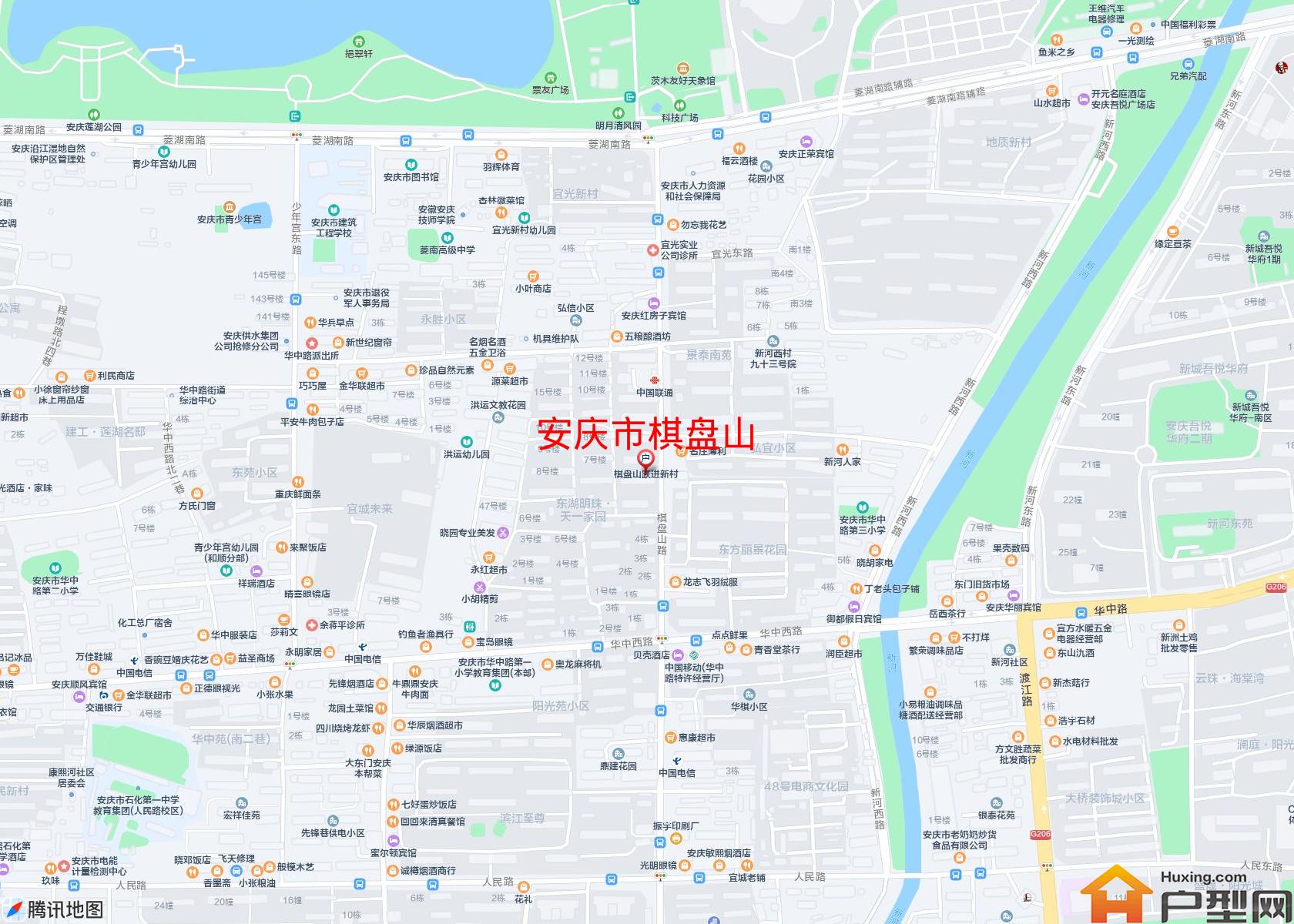 棋盘山小区 - 户型网