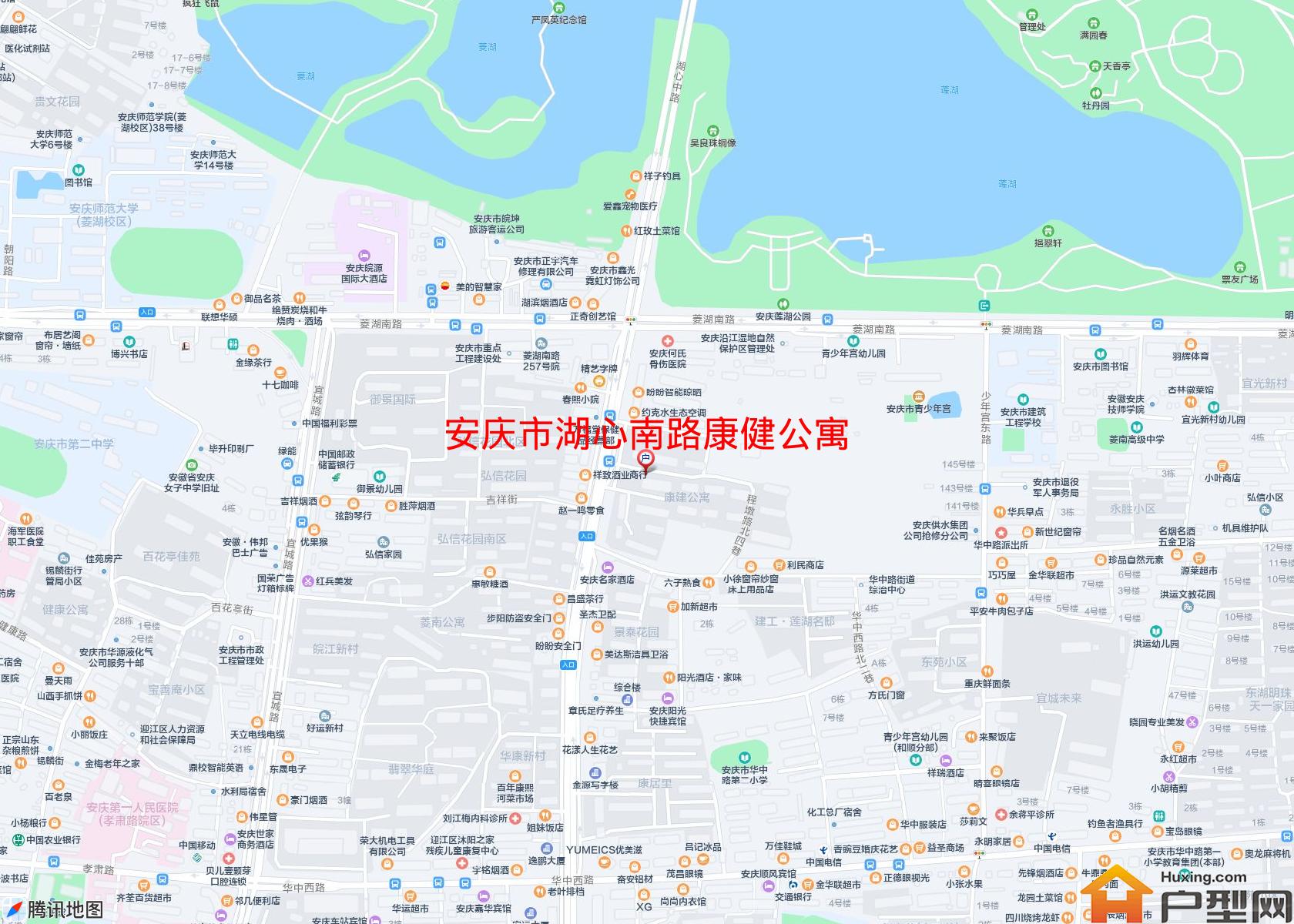 湖心南路康健公寓小区 - 户型网