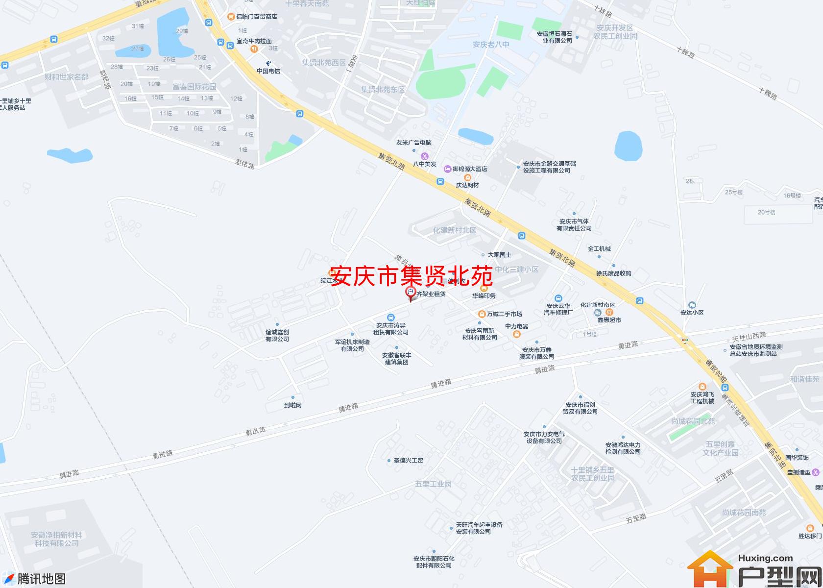 集贤北苑小区 - 户型网