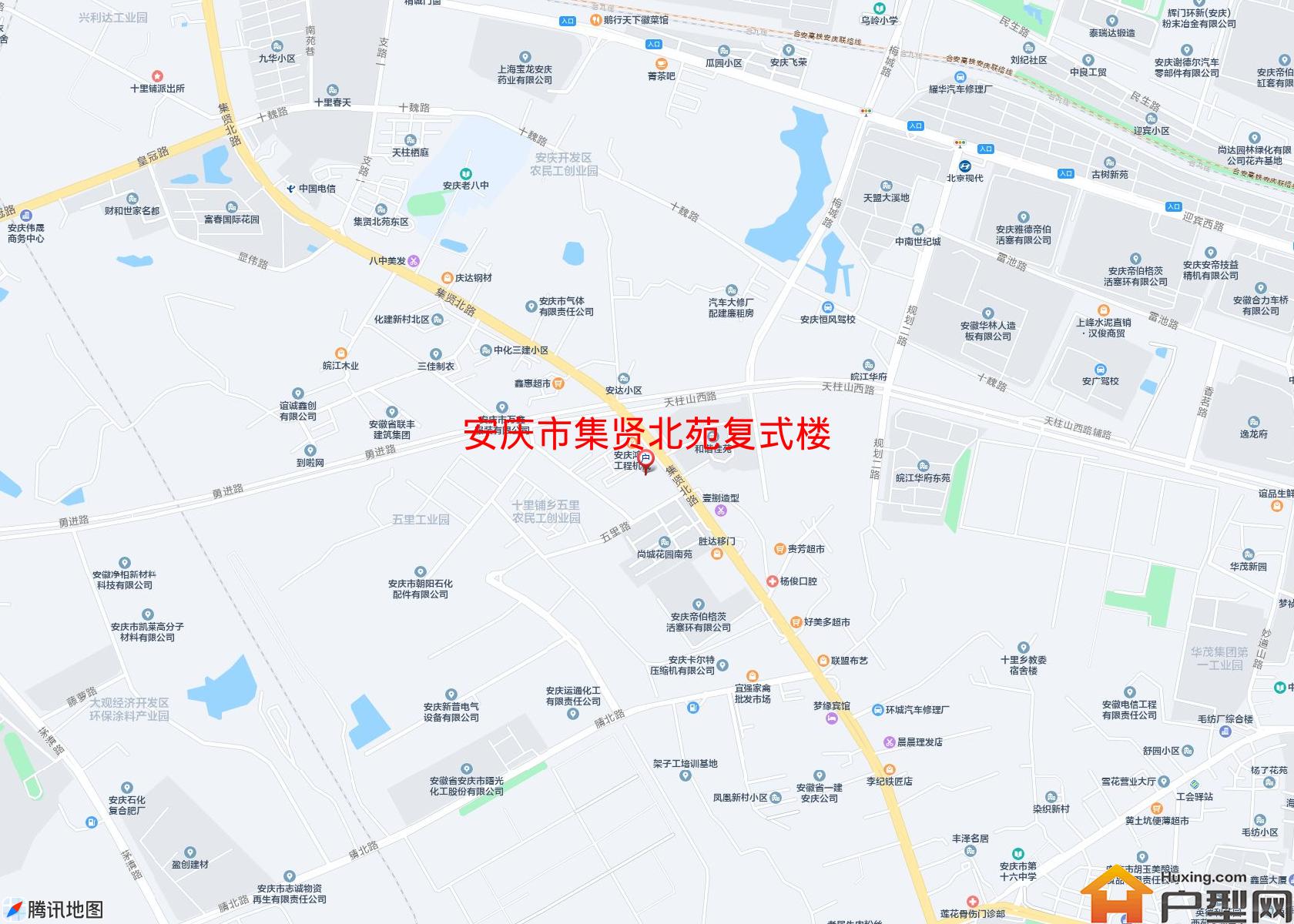 集贤北苑复式楼小区 - 户型网