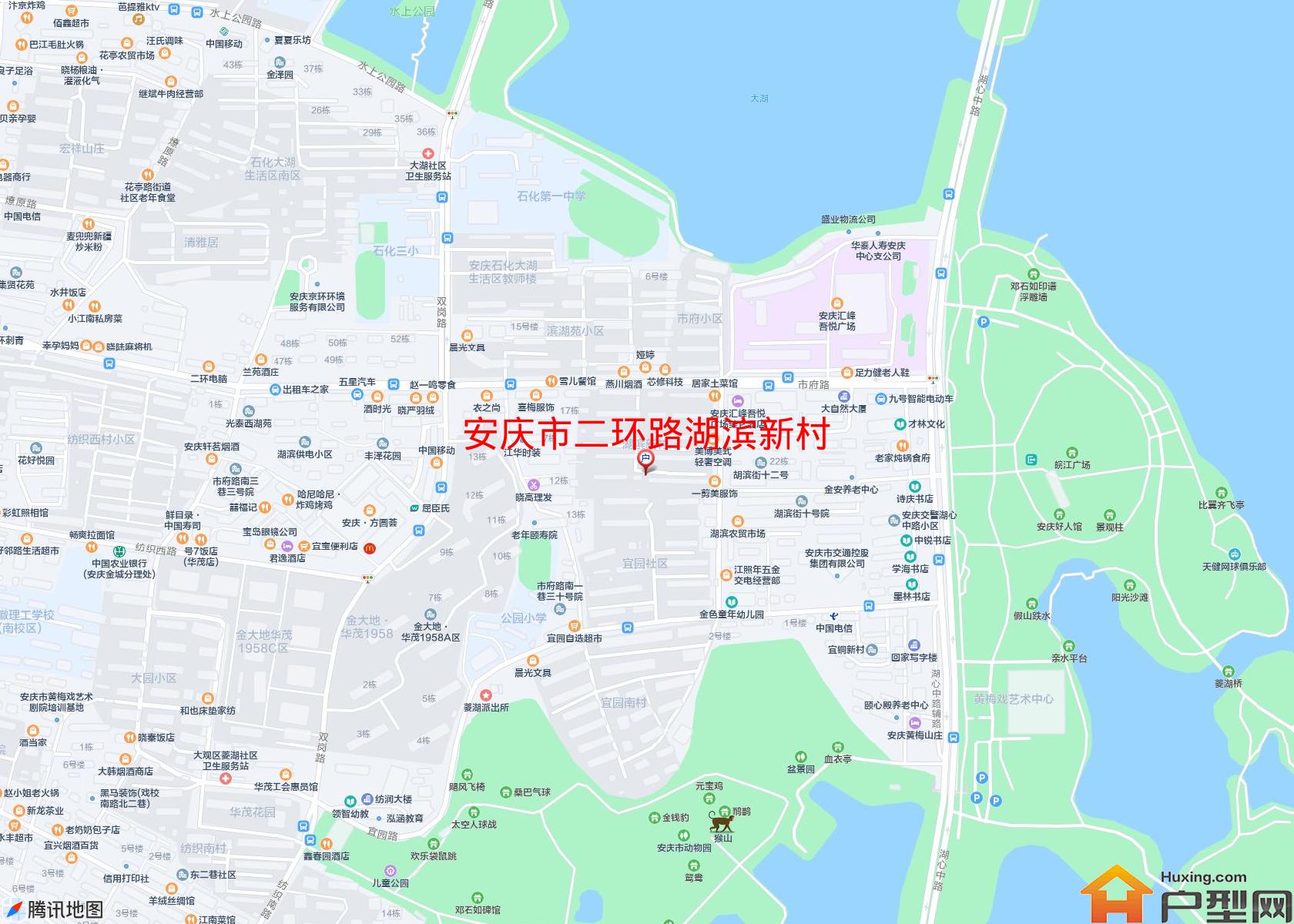 二环路湖滨新村小区 - 户型网