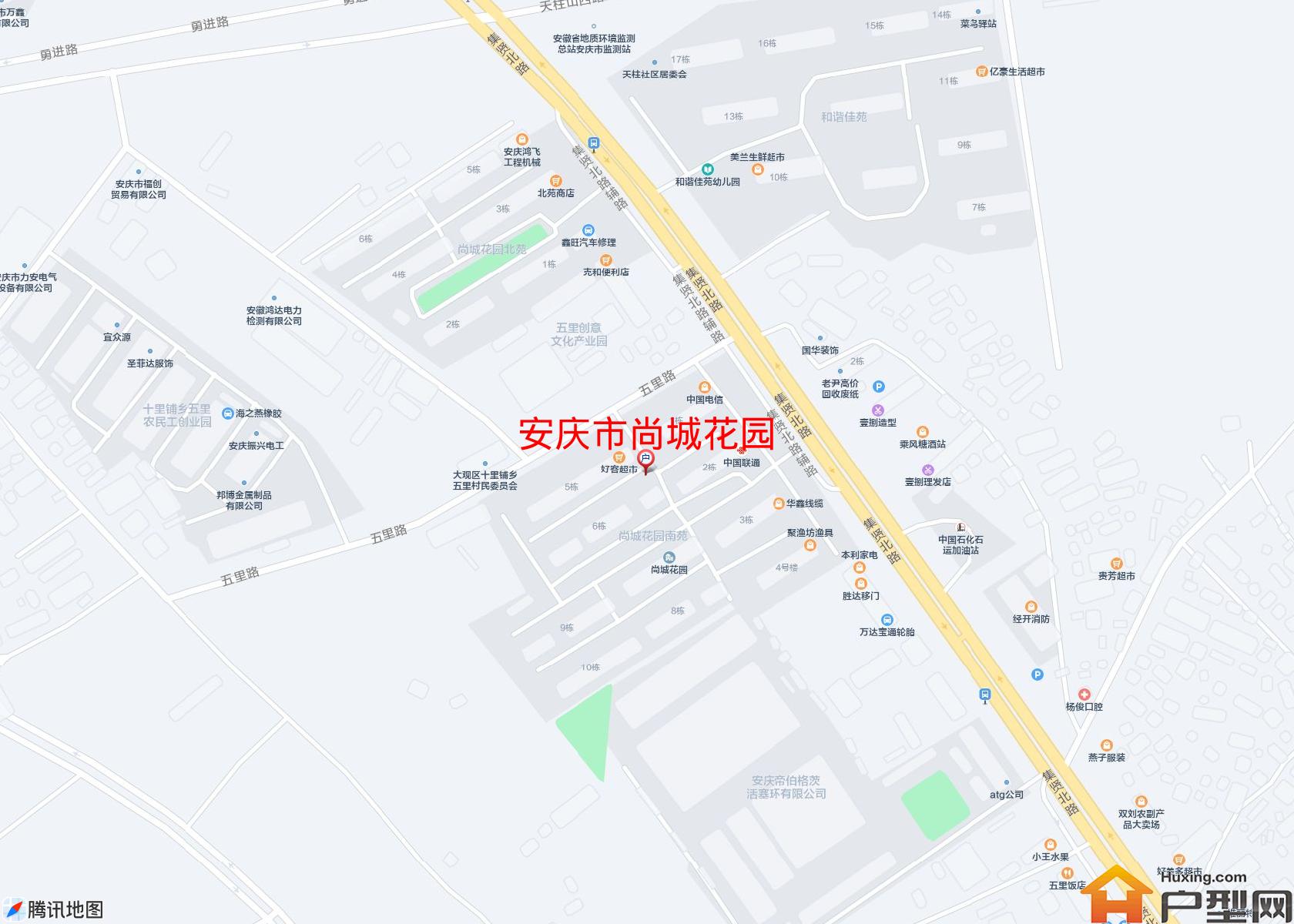 尚城花园小区 - 户型网