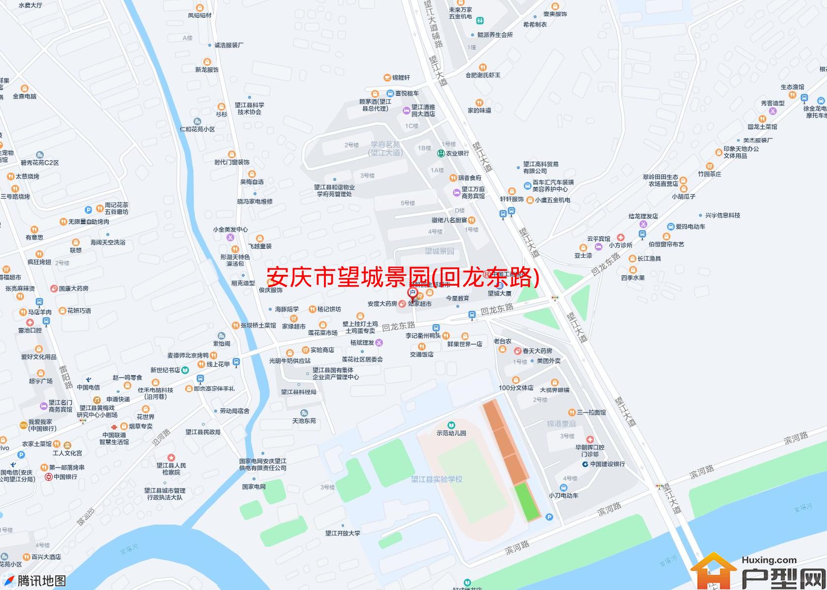 望城景园(回龙东路)小区 - 户型网
