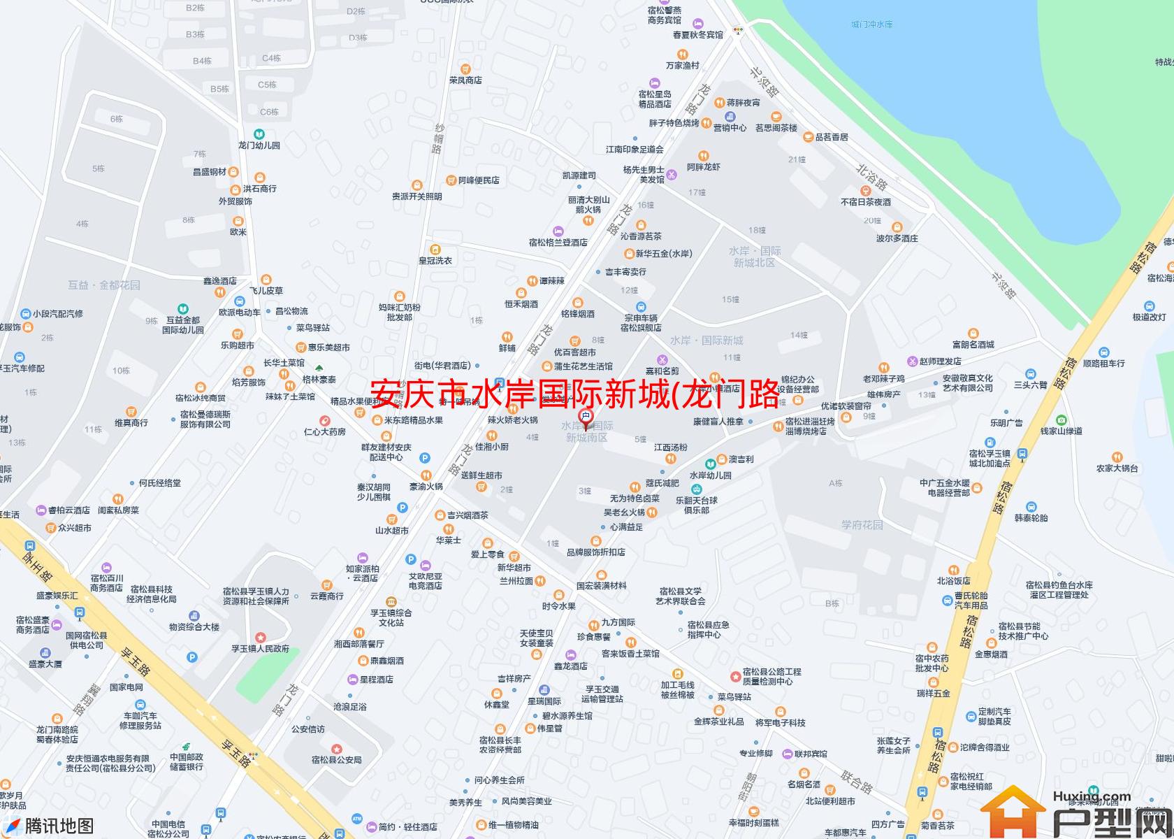 水岸国际新城(龙门路)小区 - 户型网