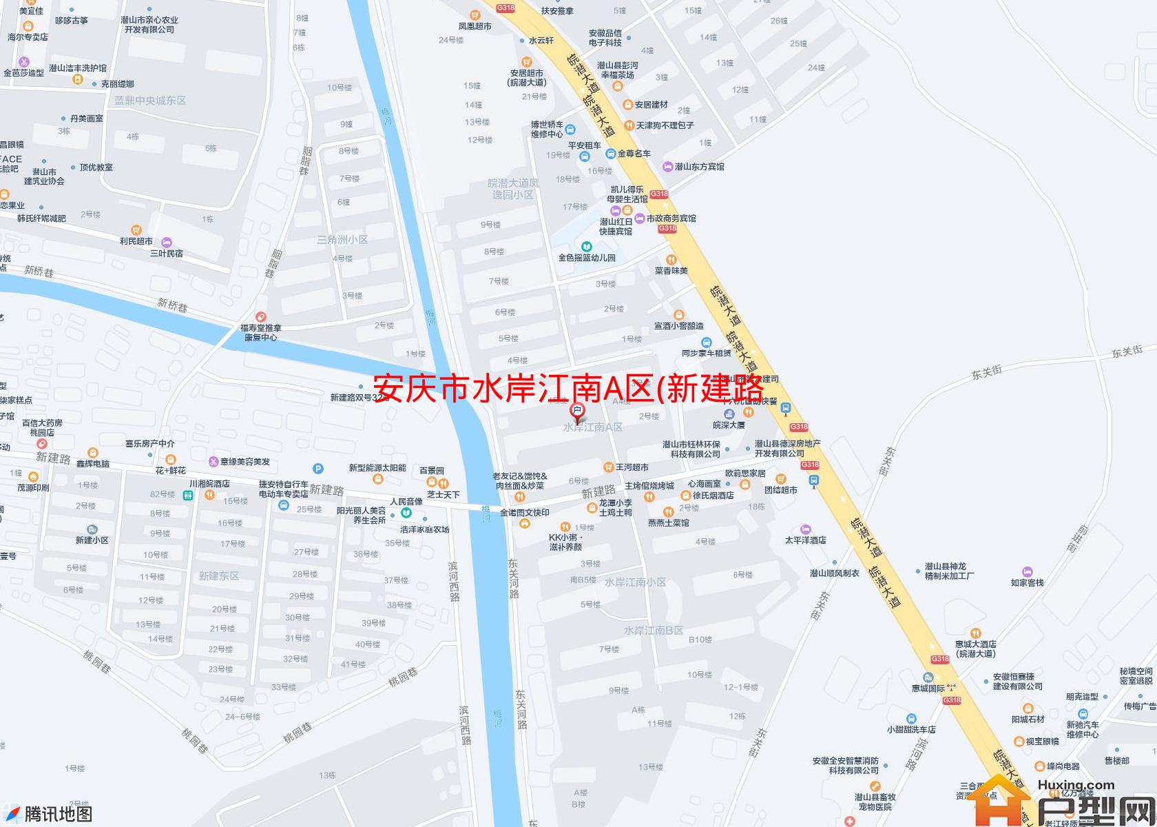 水岸江南A区(新建路)小区 - 户型网