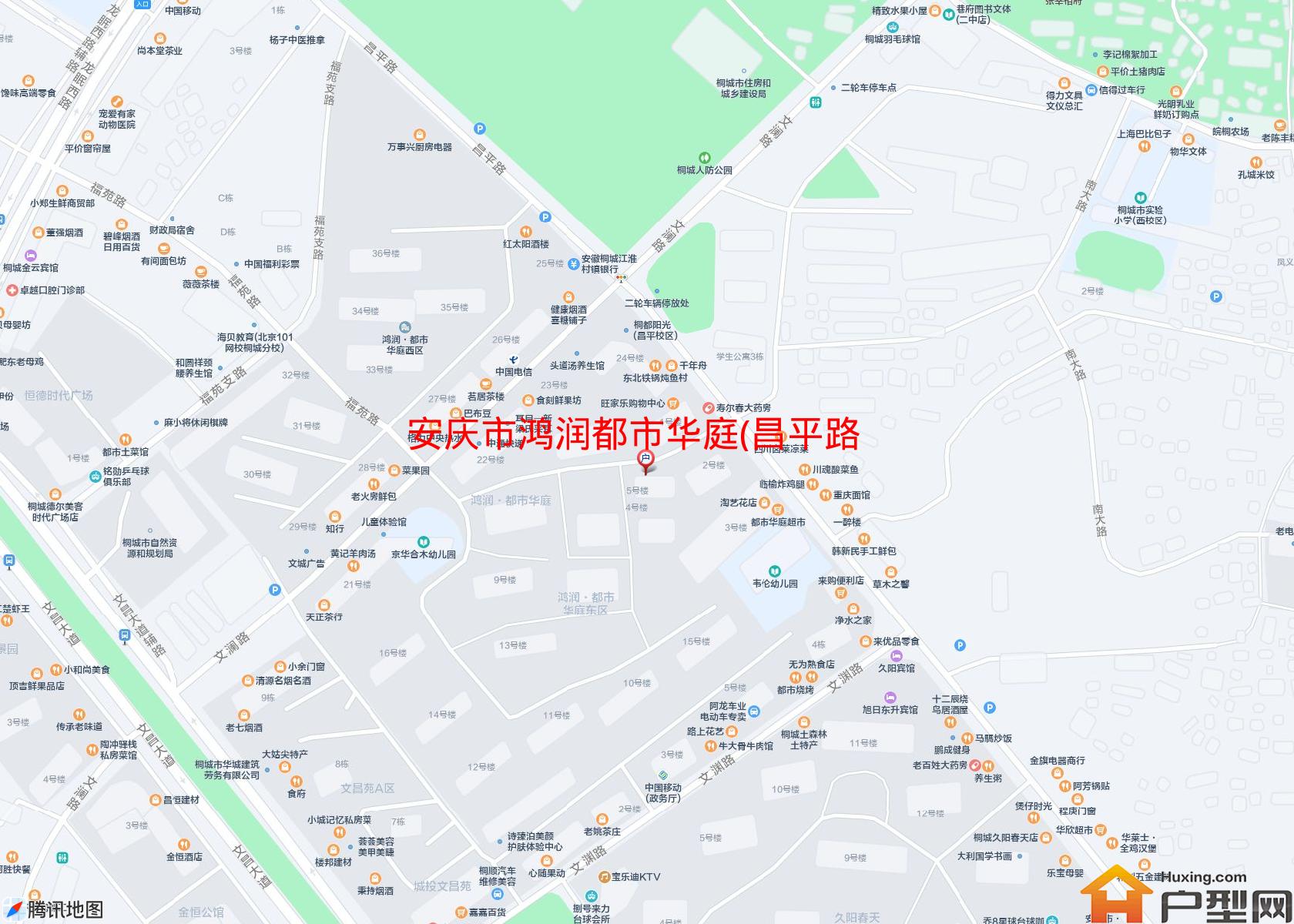 鸿润都市华庭(昌平路)小区 - 户型网