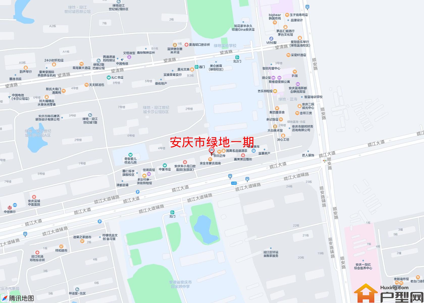 绿地一期小区 - 户型网