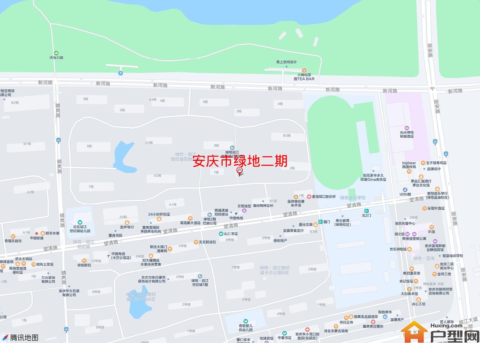 绿地二期小区 - 户型网