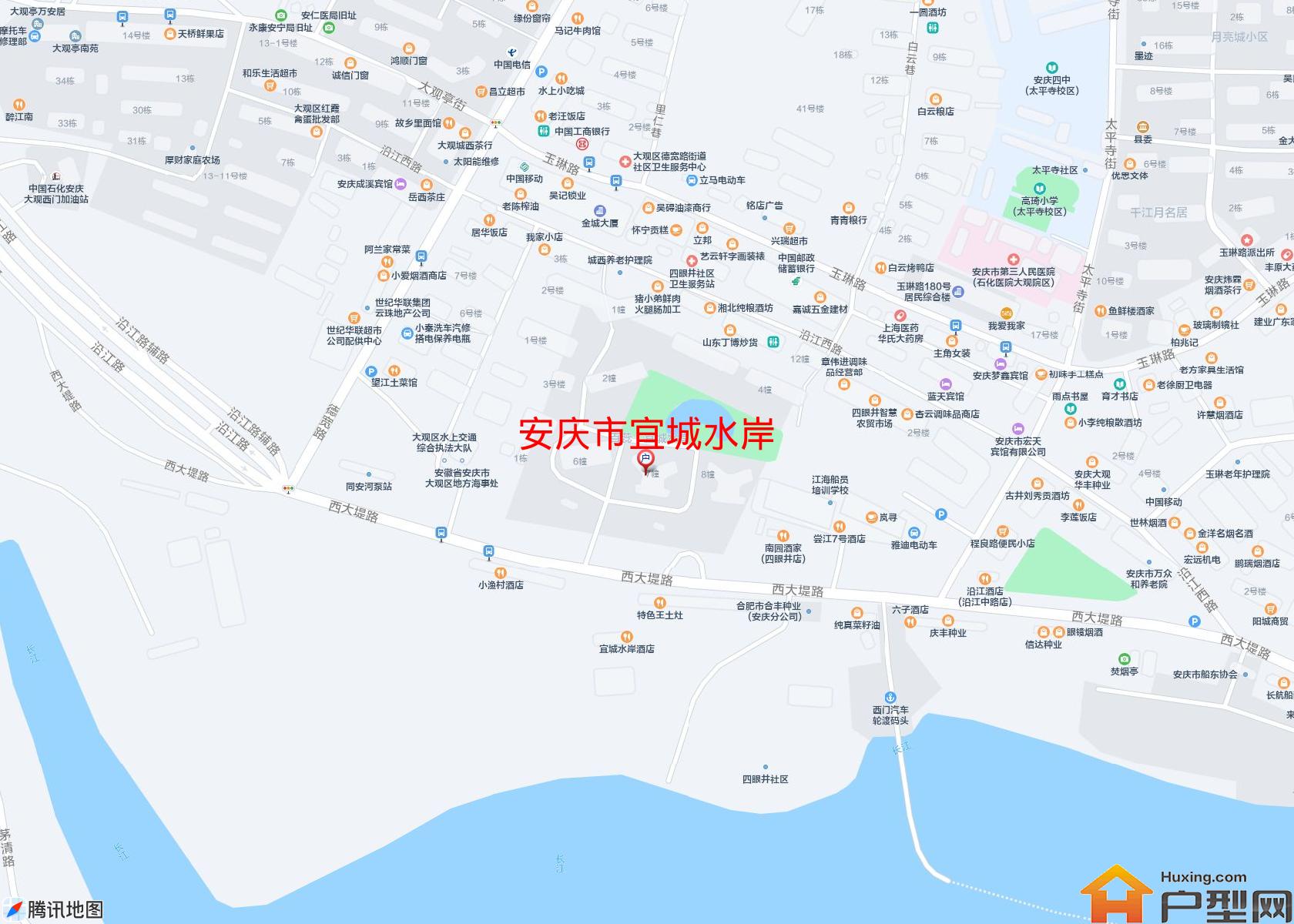 宜城水岸小区 - 户型网