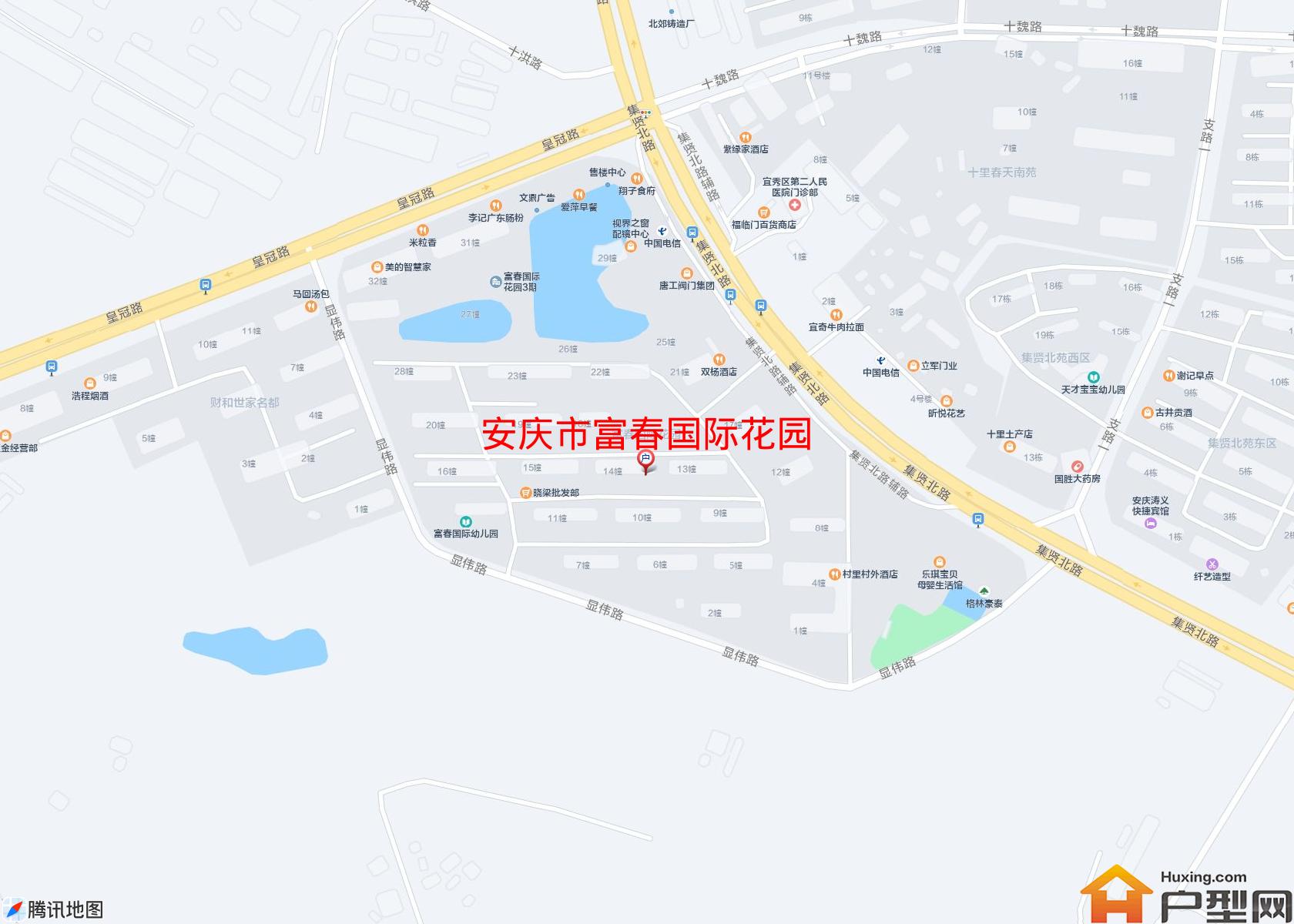 富春国际花园小区 - 户型网
