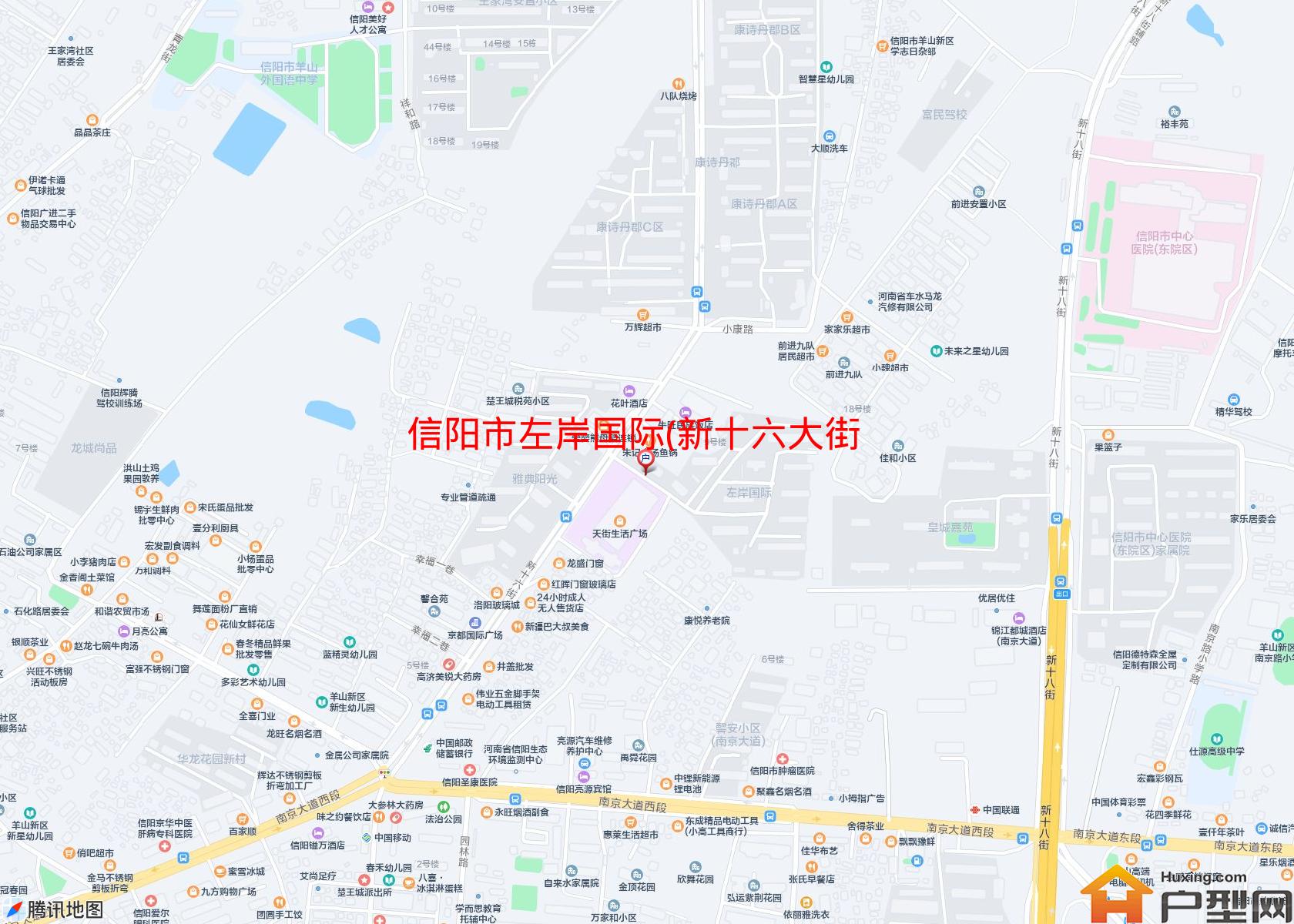 左岸国际(新十六大街50号)小区 - 户型网