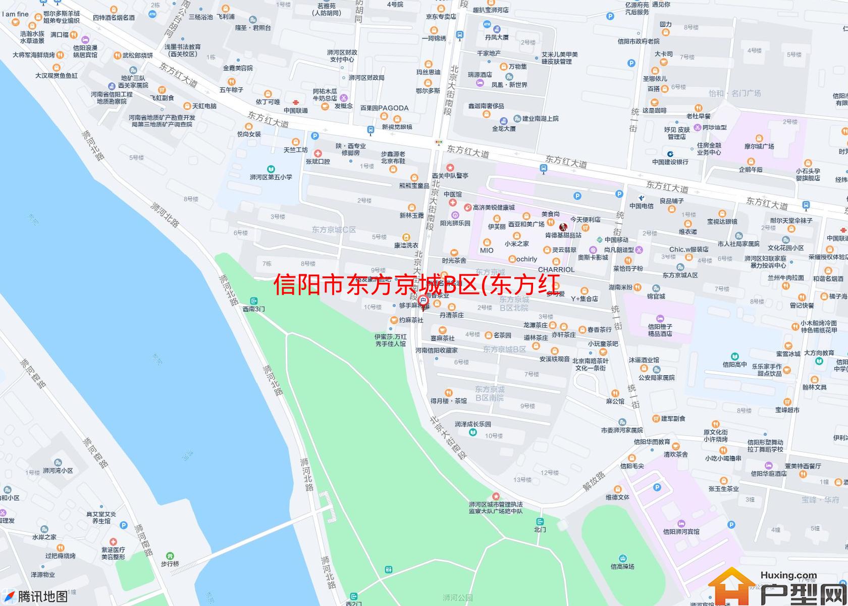 东方京城B区(东方红大道)小区 - 户型网