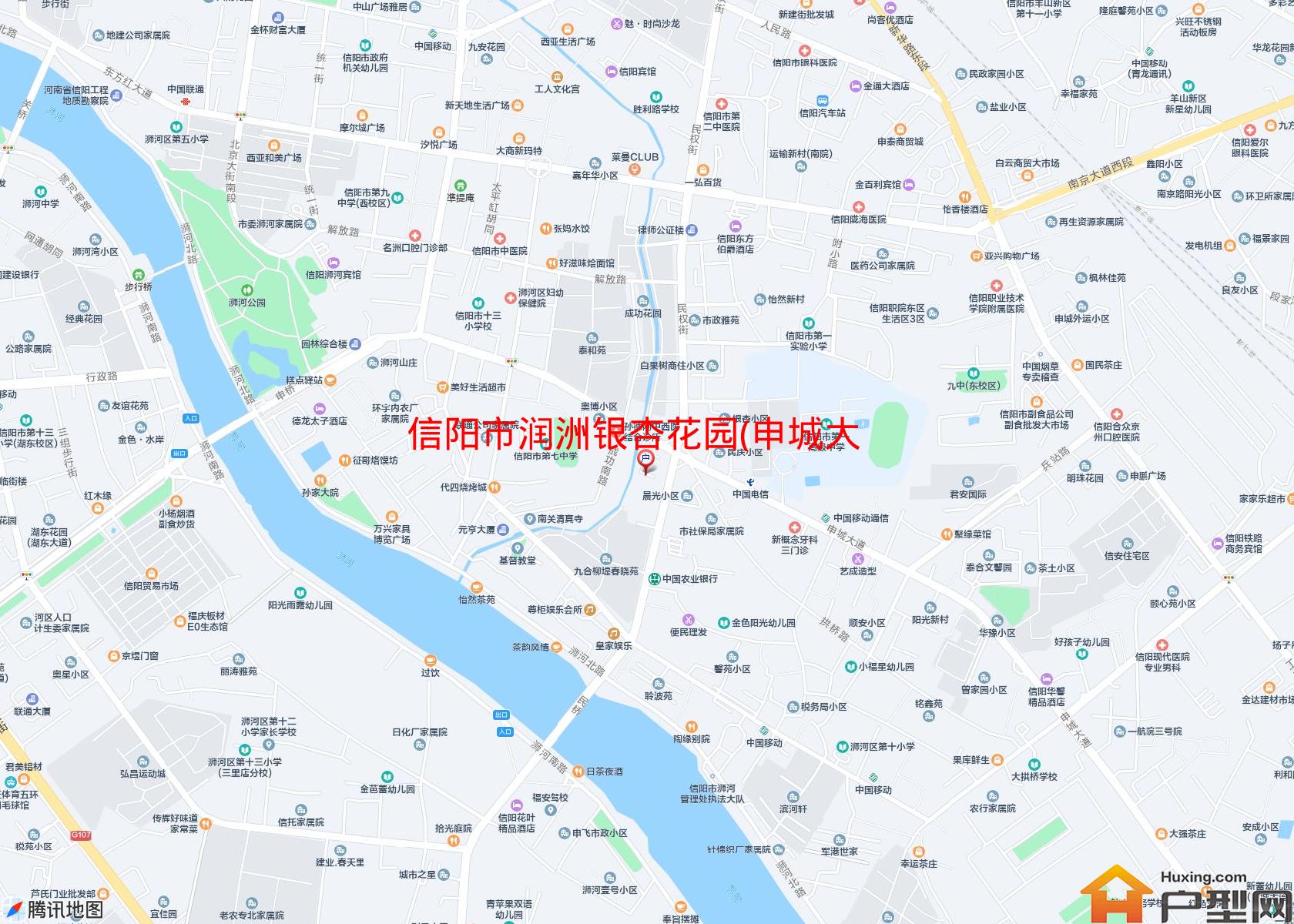 润洲银杏花园(申城大道)小区 - 户型网