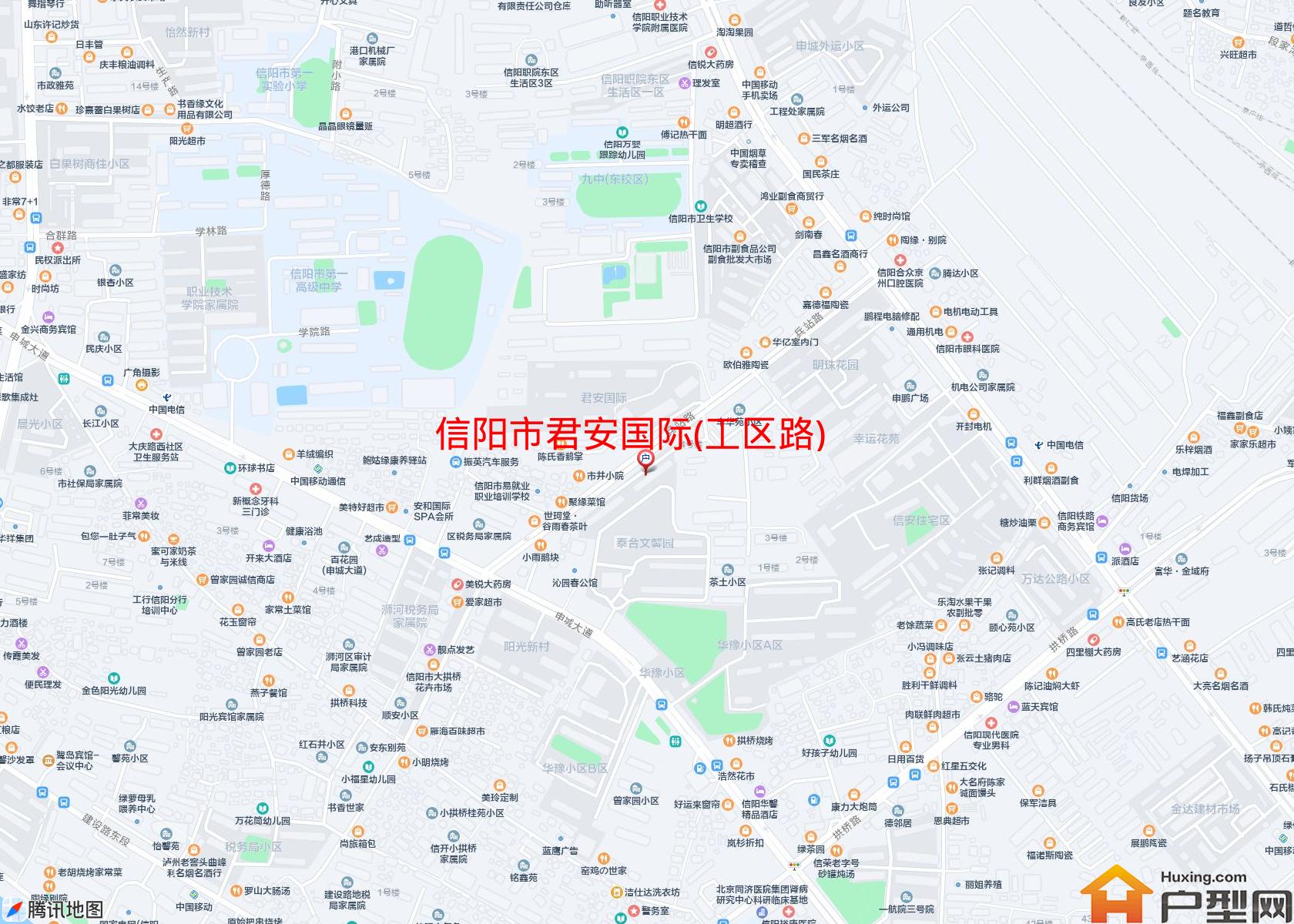 君安国际(工区路)小区 - 户型网