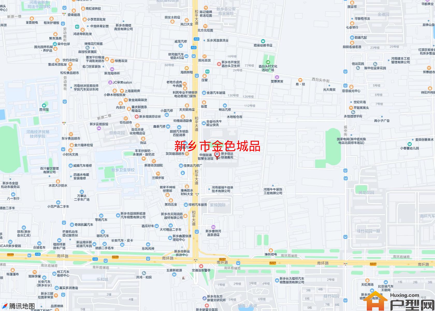 金色城品小区 - 户型网