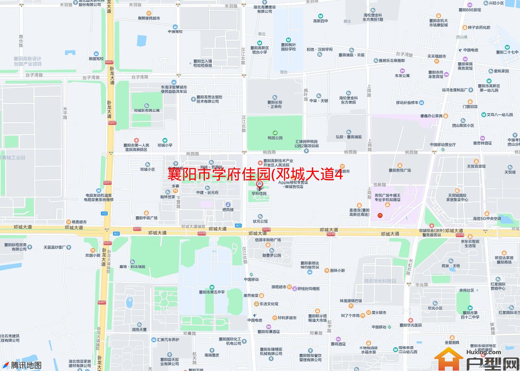 学府佳园(邓城大道49号)小区 - 户型网