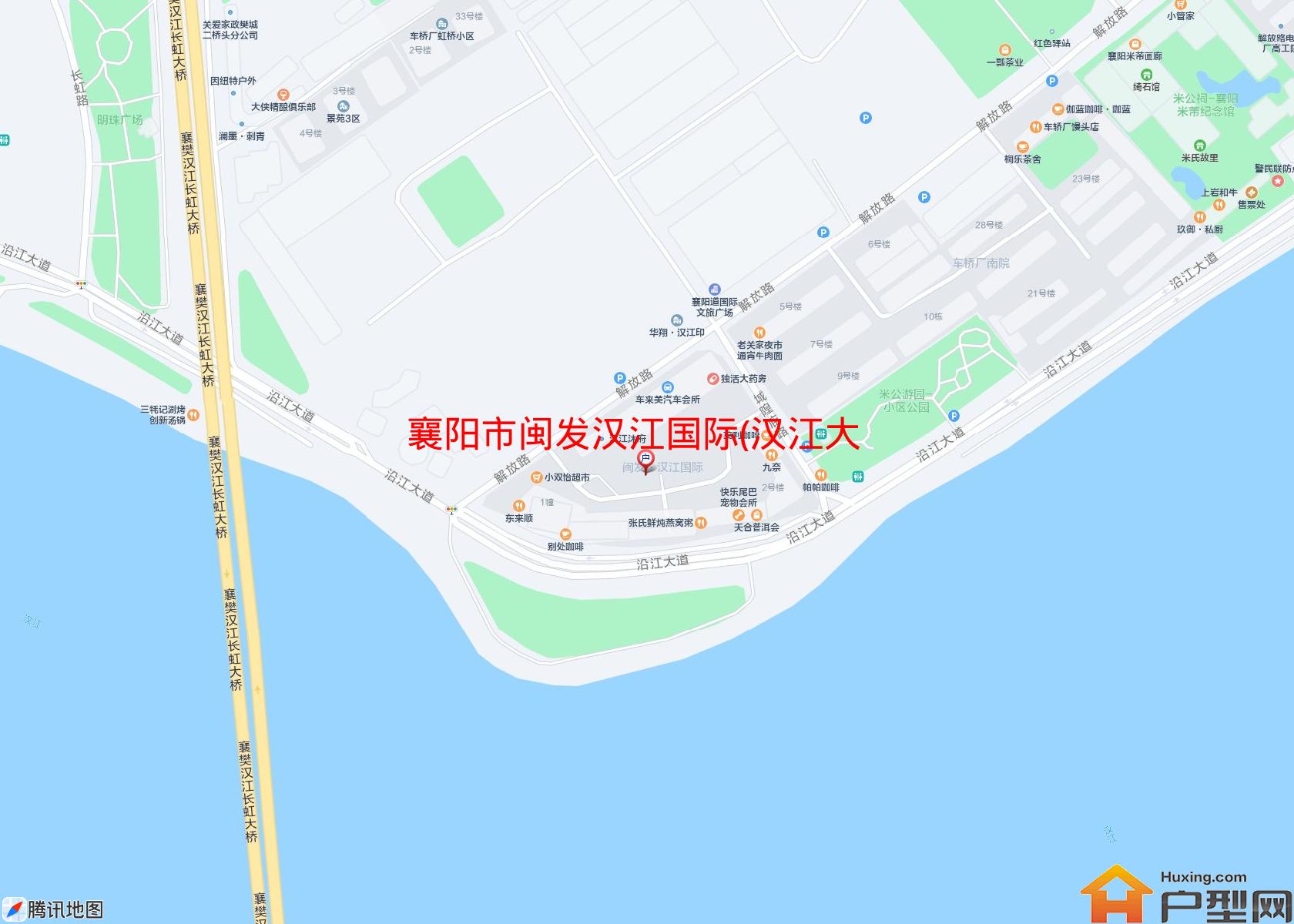 闽发汉江国际(汉江大道特1号)小区 - 户型网