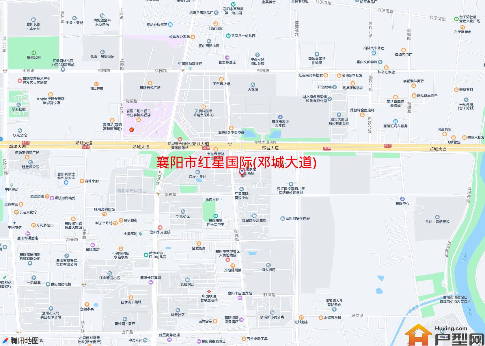 红星国际(邓城大道)小区 - 户型网